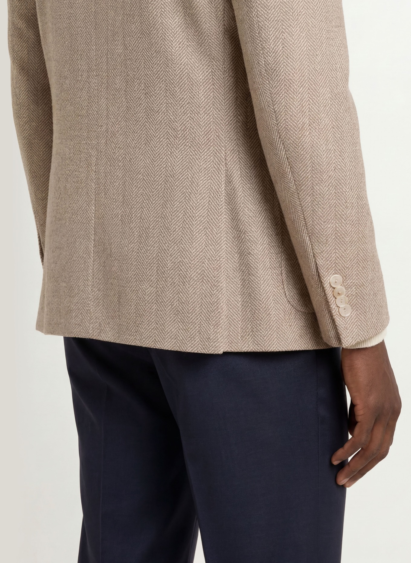BOSS Sakko JANSON Regular Fit: BEIGE / CREME