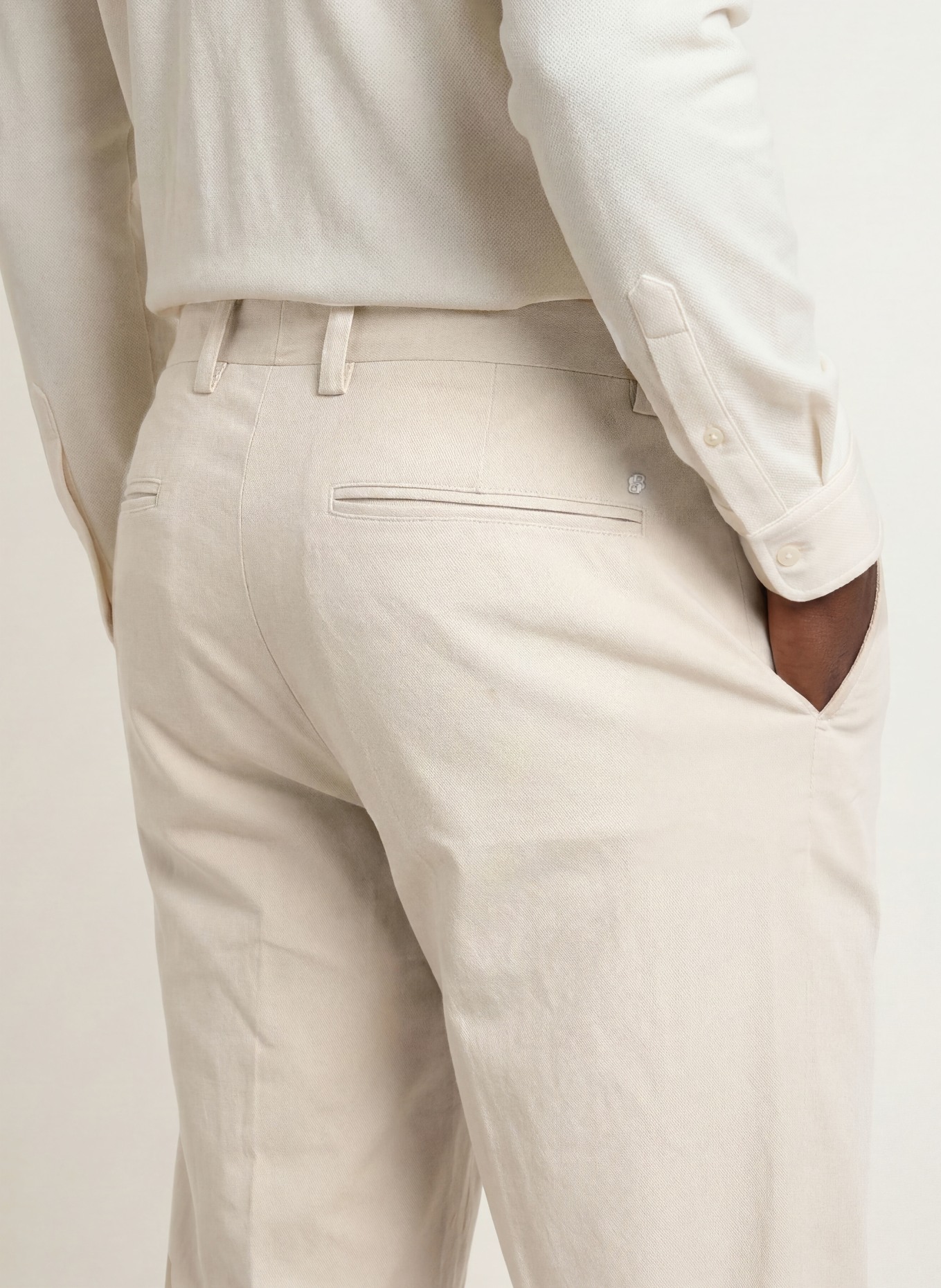 BOSS Chino KENT Straight Fit: CRÈME