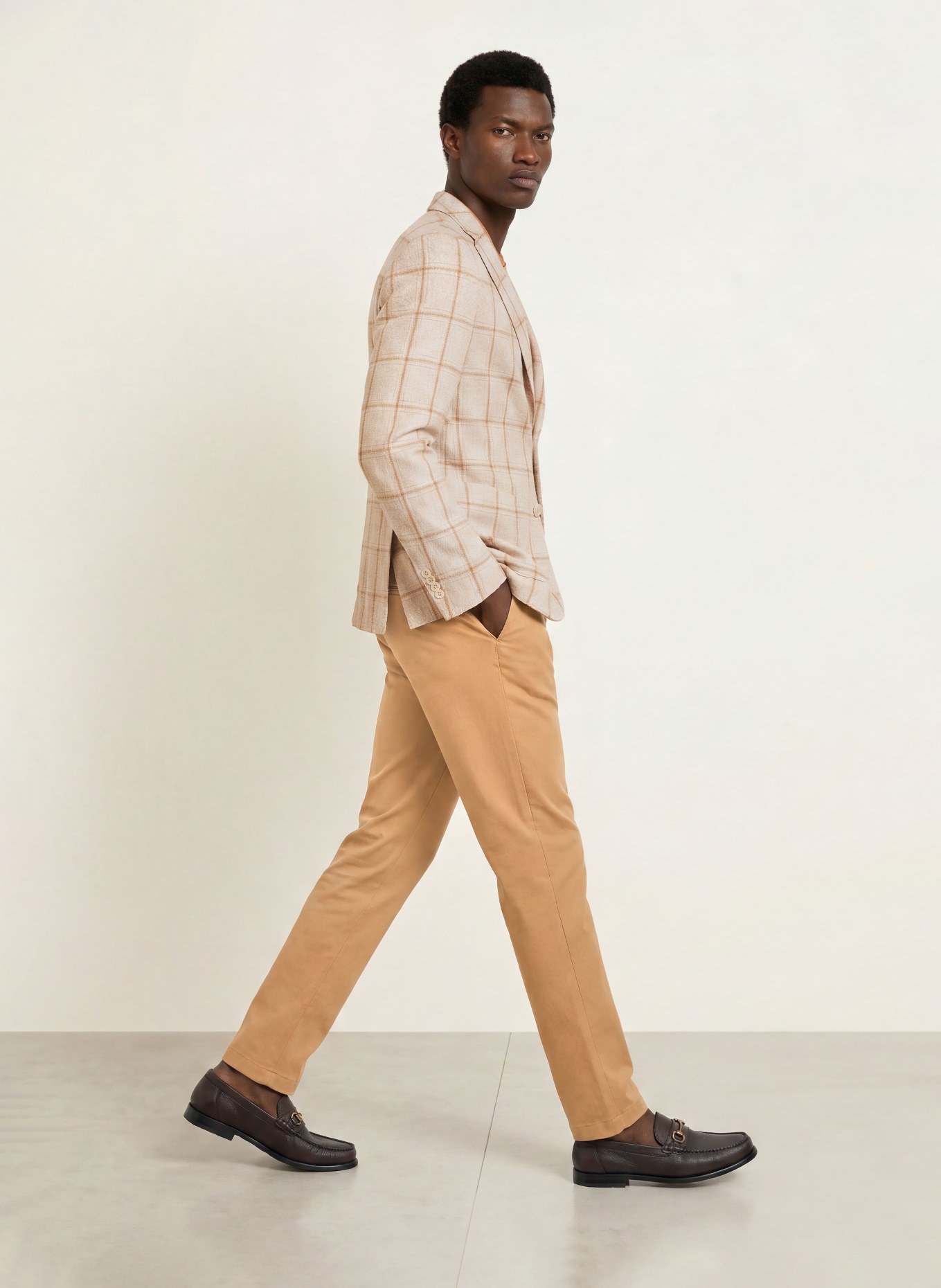 BOSS Sakko HANRY Slim Fit: HELLGRAU / BRAUN / GRAU