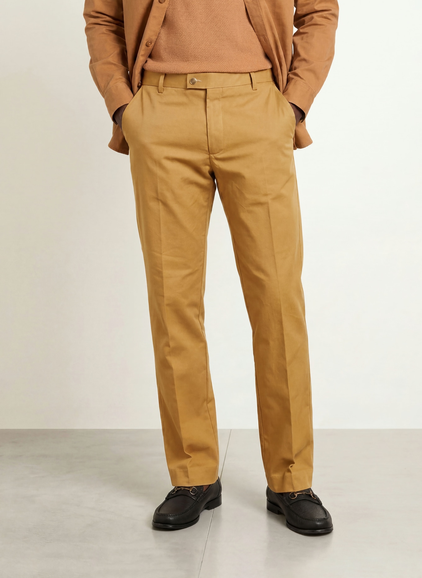 BOSS Chino KENT Straight Fit: CAMEL