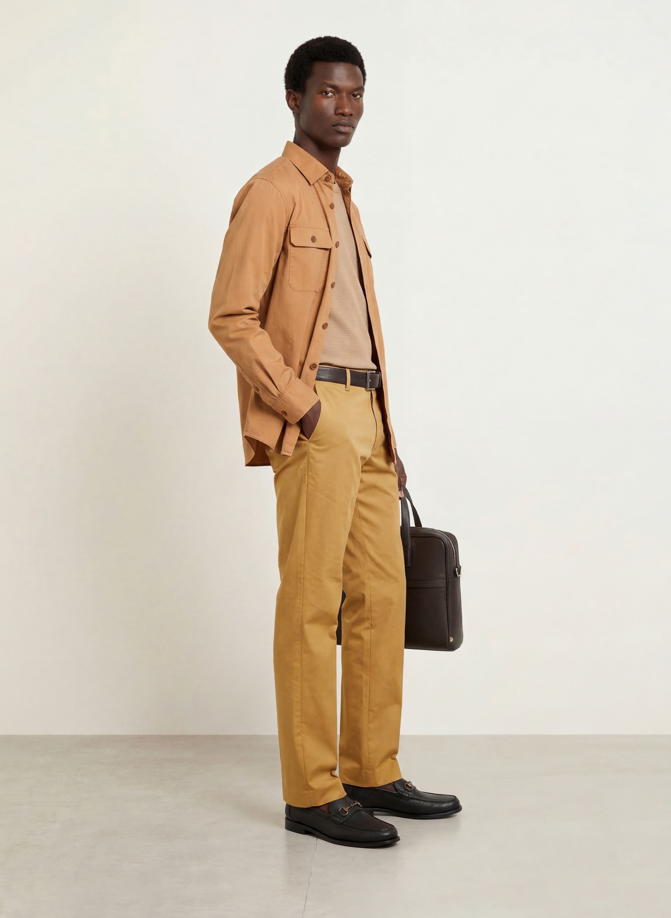 BOSS Chino KENT Straight Fit: CAMEL