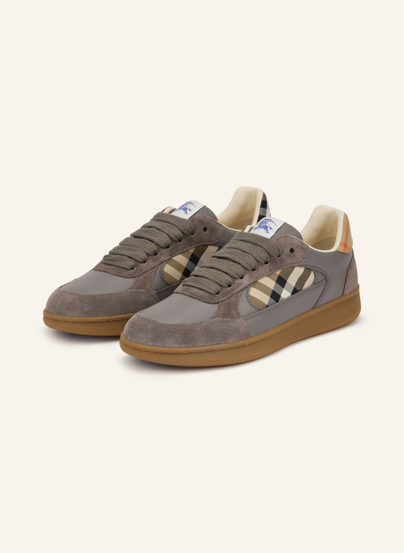 BURBERRY Sneakersy NEW TERRACE: BEŻOWY / SZARY