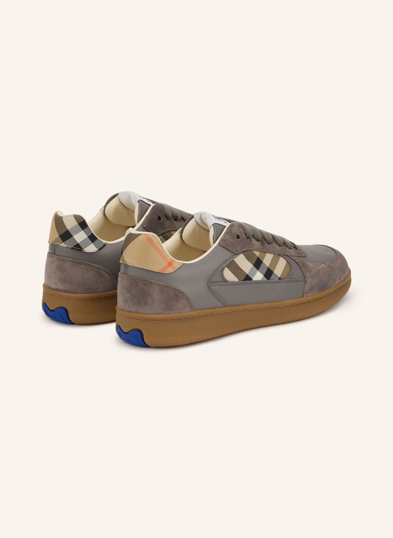 BURBERRY Sneakersy NEW TERRACE: BEŻOWY / SZARY