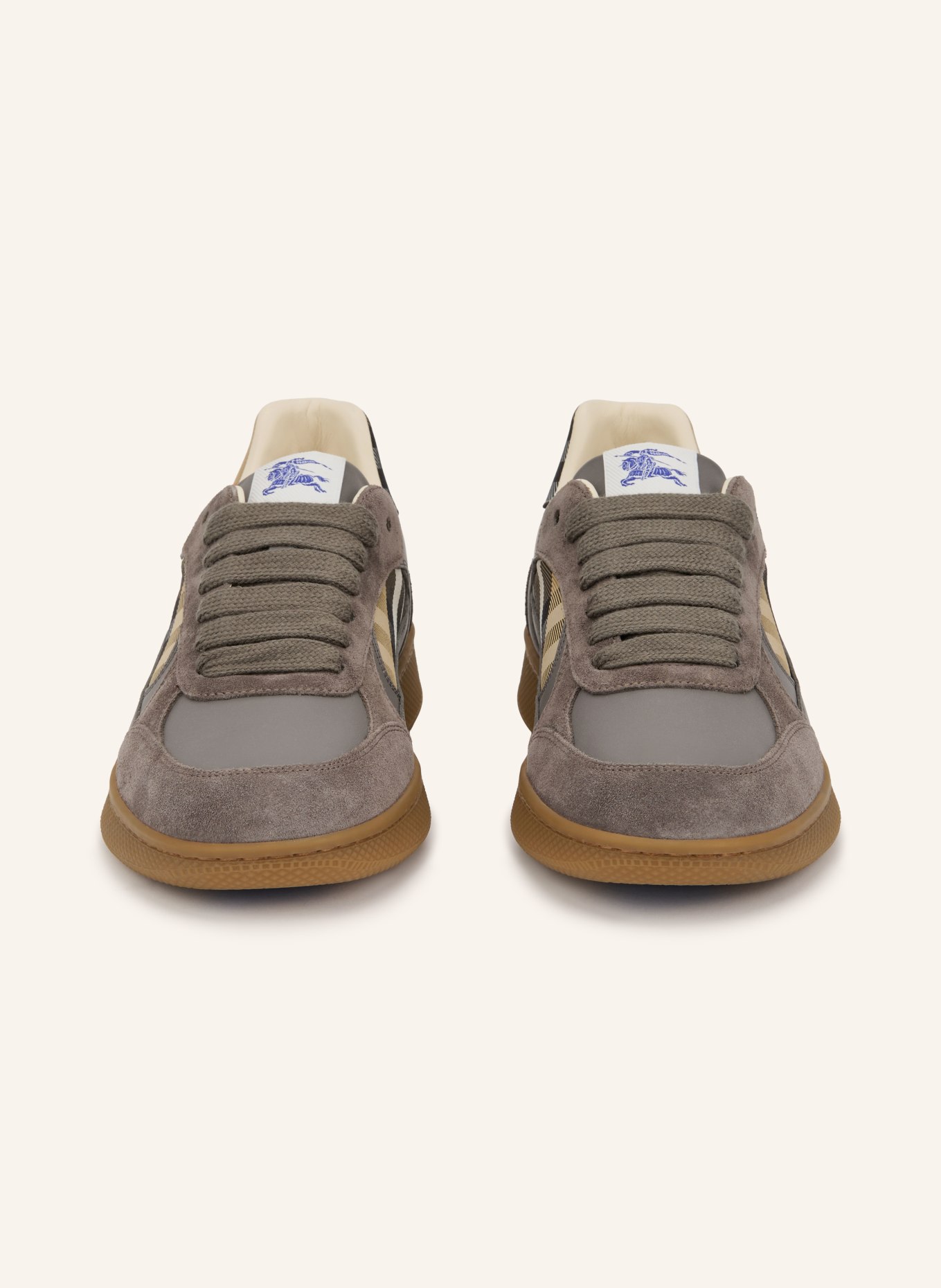 BURBERRY Sneakersy NEW TERRACE: BEŻOWY / SZARY