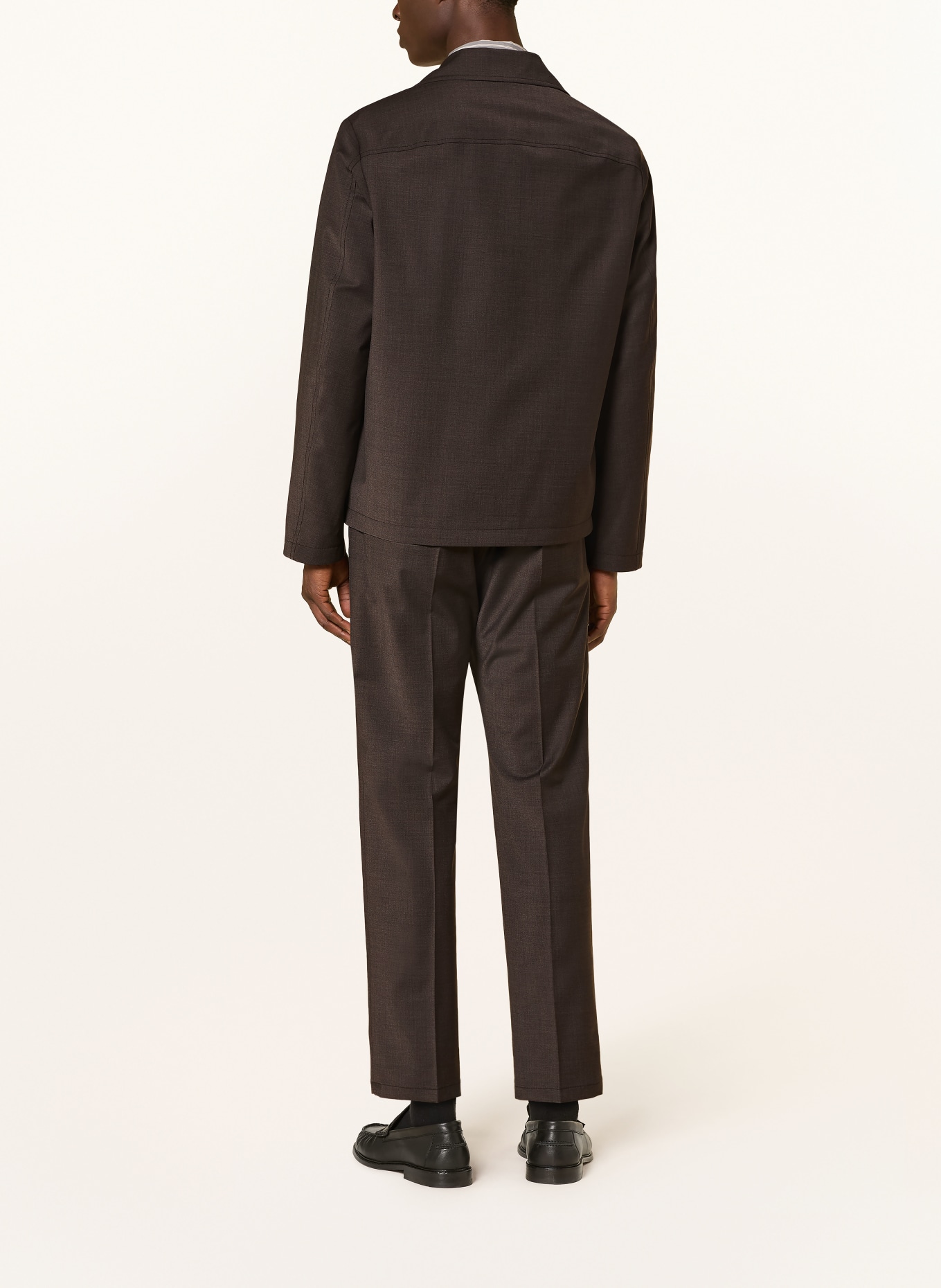 DRYKORN Overshirt LOUVIN: DUNKELBRAUN