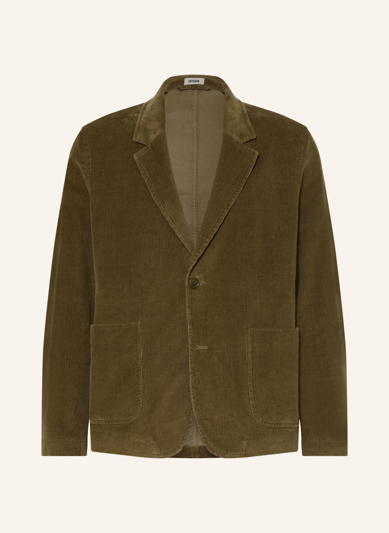 DRYKORN Cordjacka YACODA Regular Fit: 2307 grün