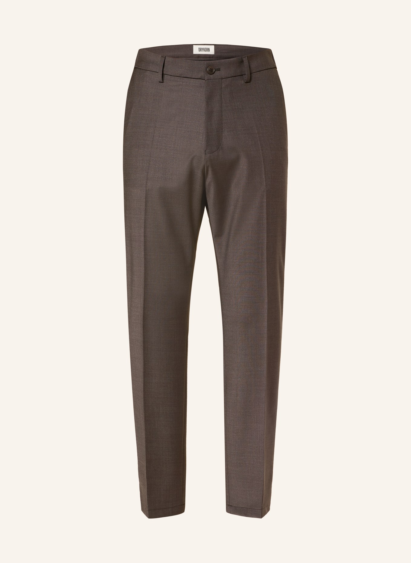 DRYKORN Kalhoty AJEND Regular Fit: 1100 braun