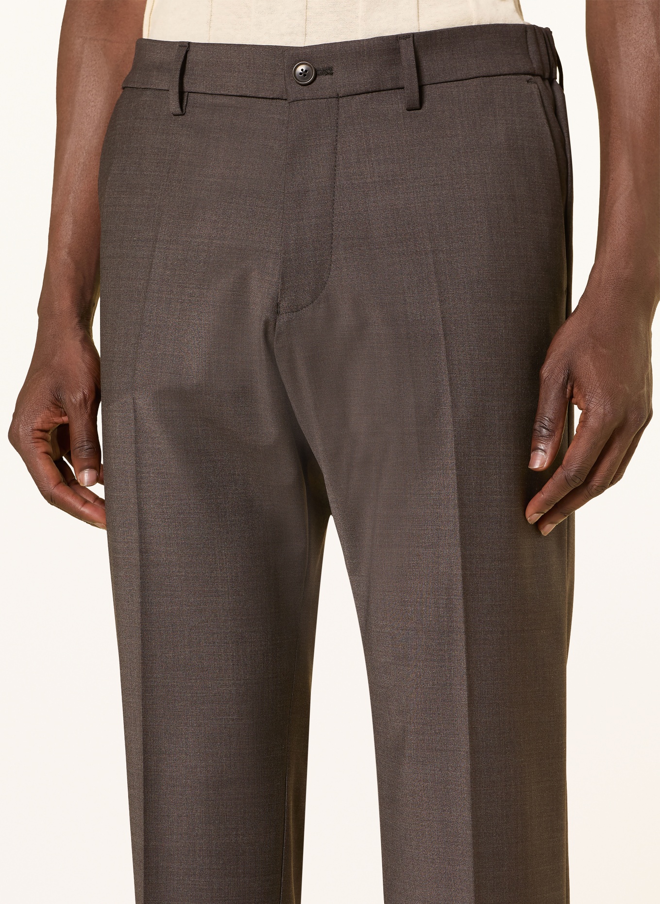 DRYKORN Kalhoty AJEND Regular Fit: 1100 braun