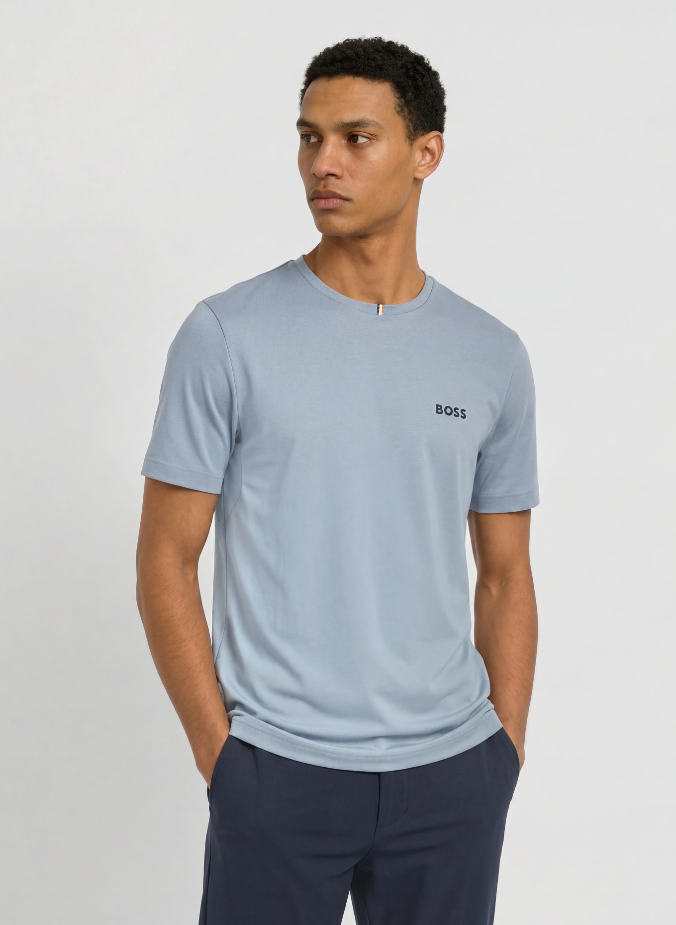 BOSS T-shirt technique TOC: BLEU GRIS