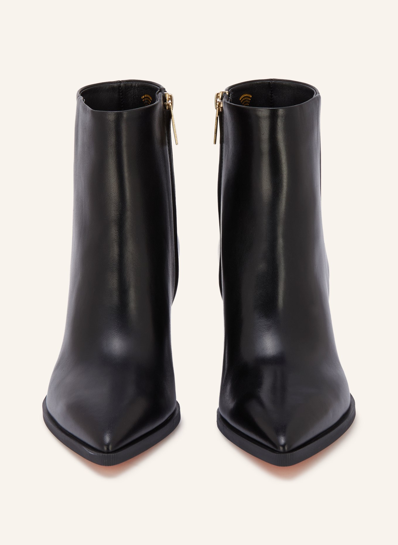 Santoni Stiefeletten ELLY: SCHWARZ / GOLD
