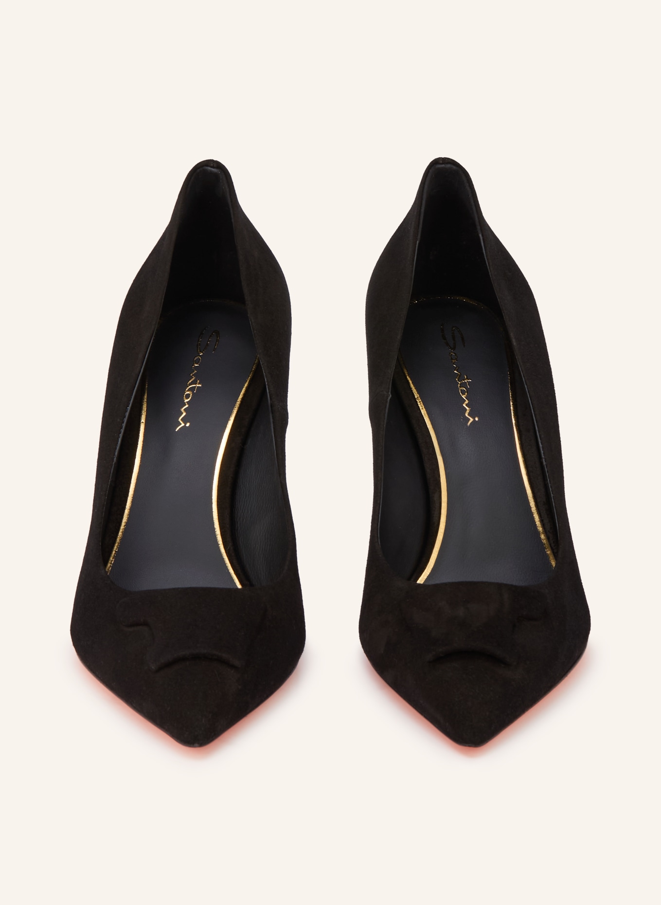 Santoni SIBIL Pumps: BLACK