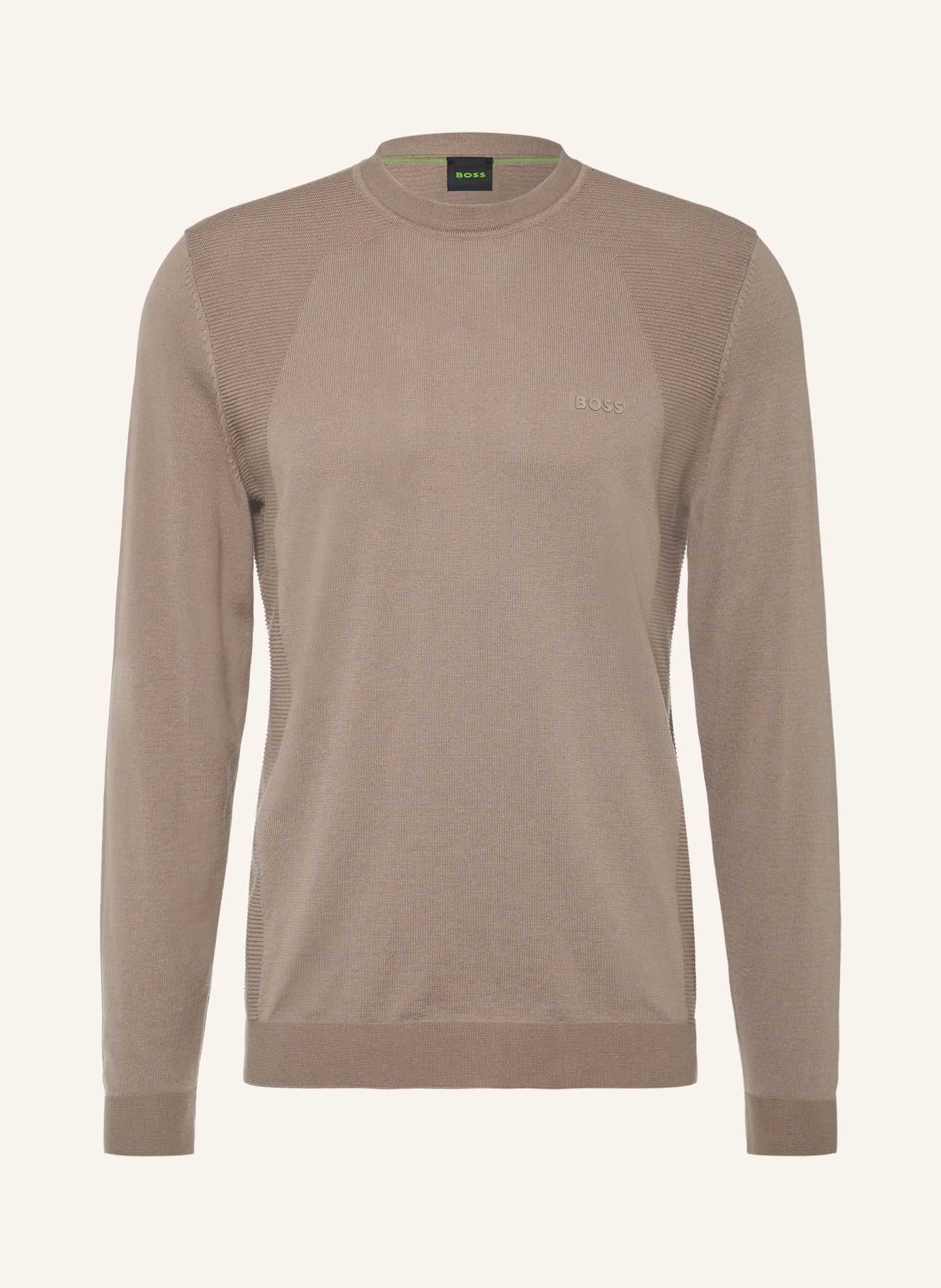 BOSS Pullover MOMENTUM-LITE: KHAKI