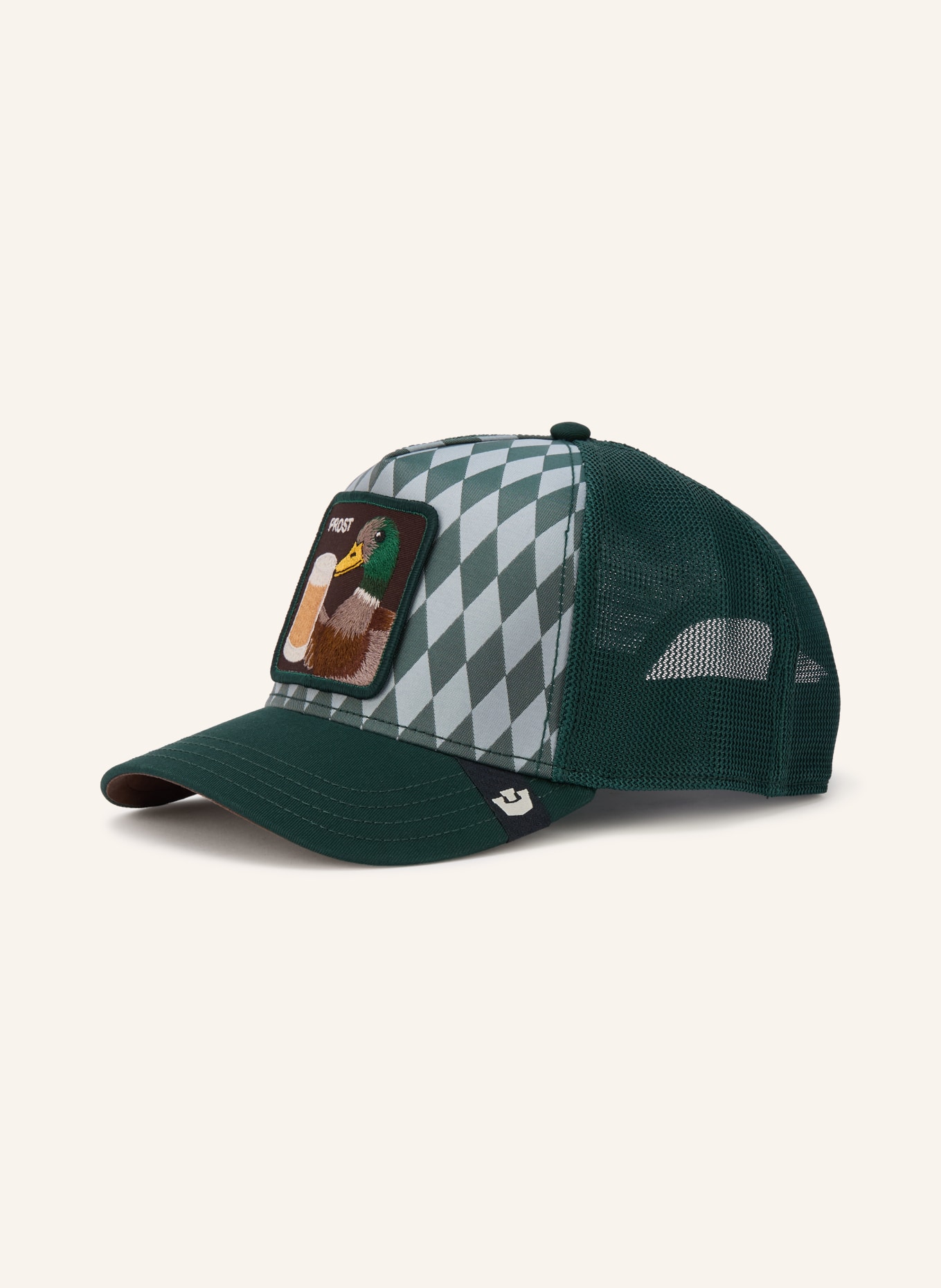 GOORIN BROS. PROST Cap: DARK GREEN / LIGHT GREEN