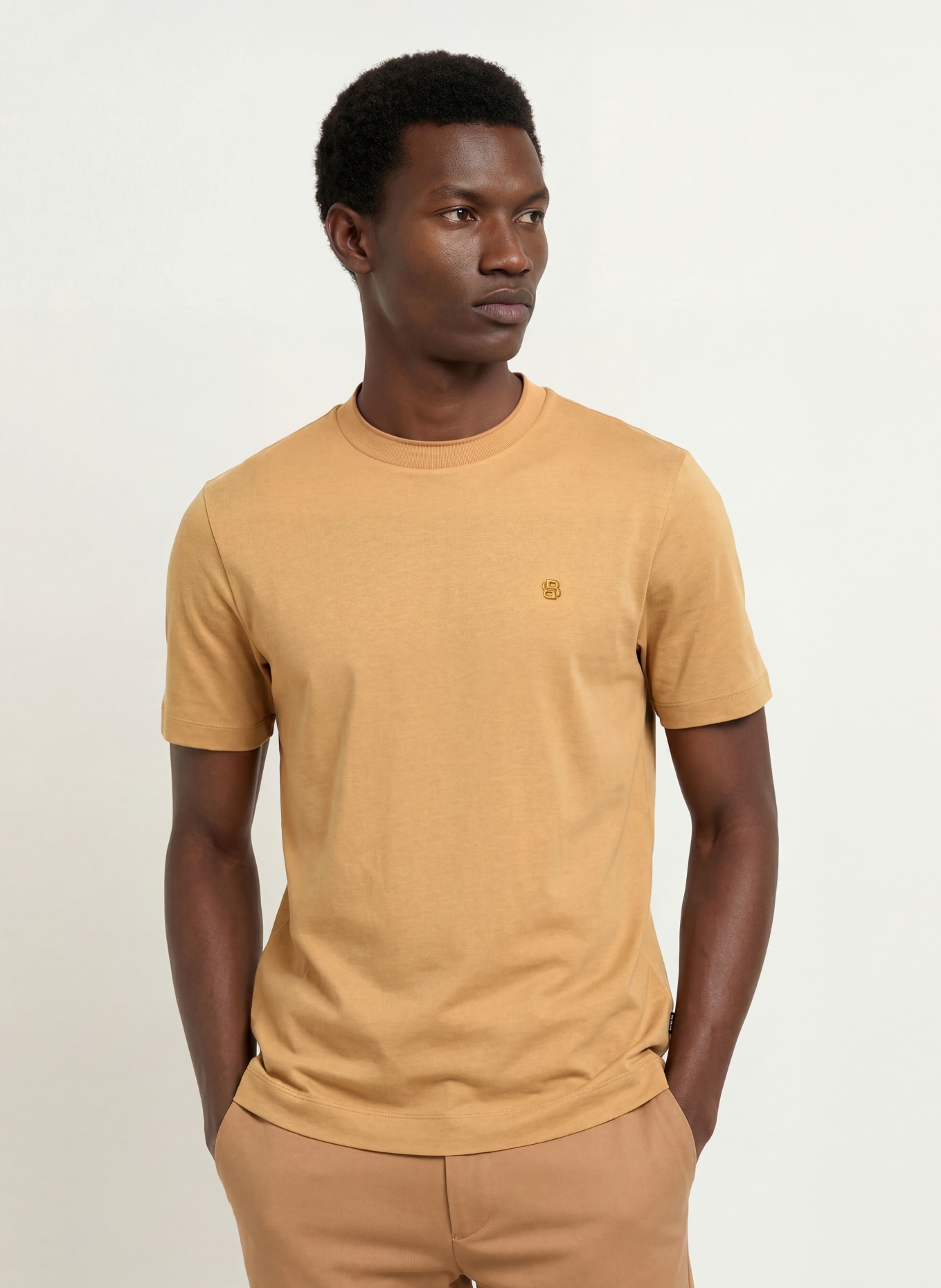 BOSS T-Shirt TAUT: CAMEL