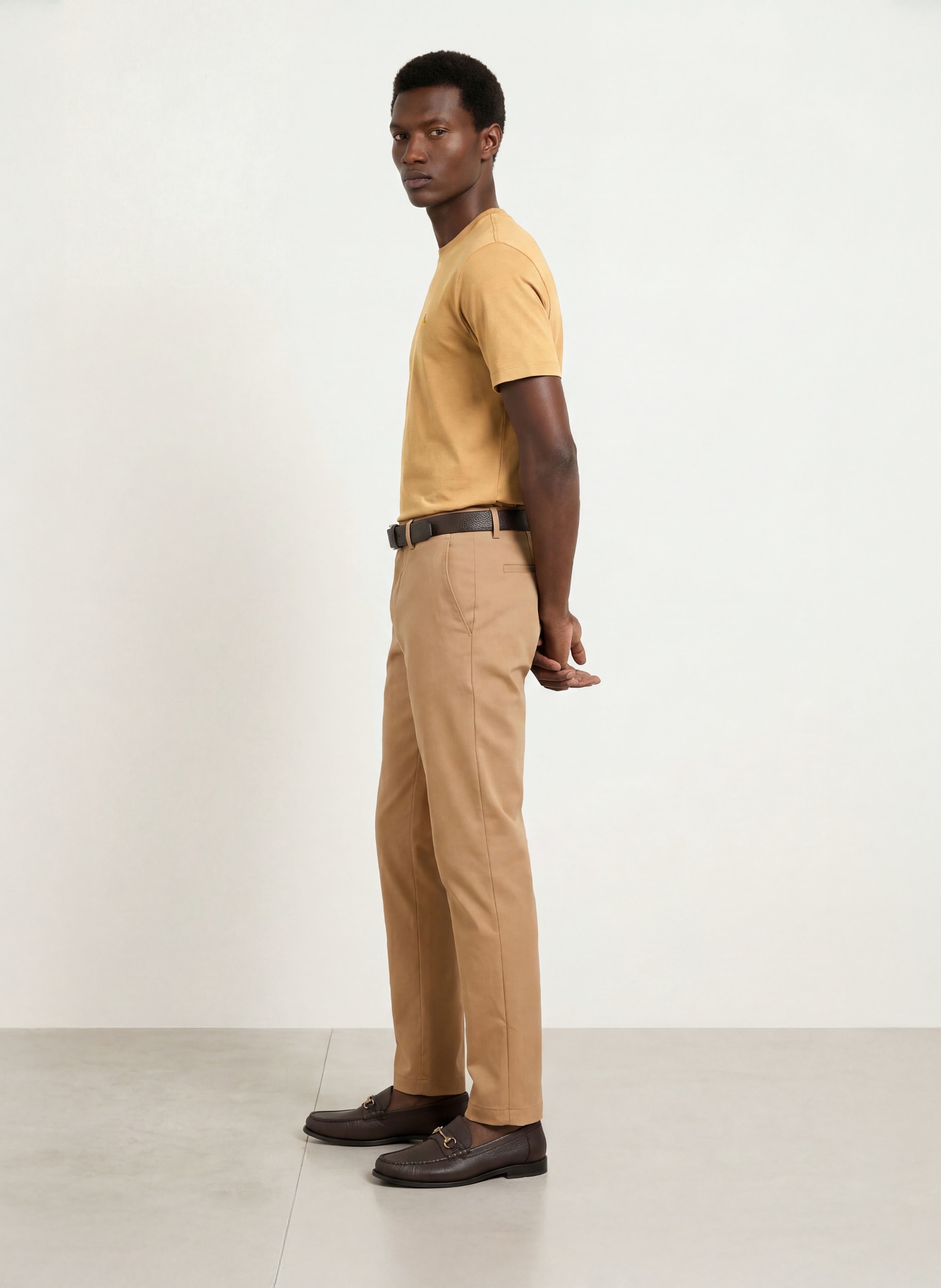 BOSS T-Shirt TAUT: CAMEL
