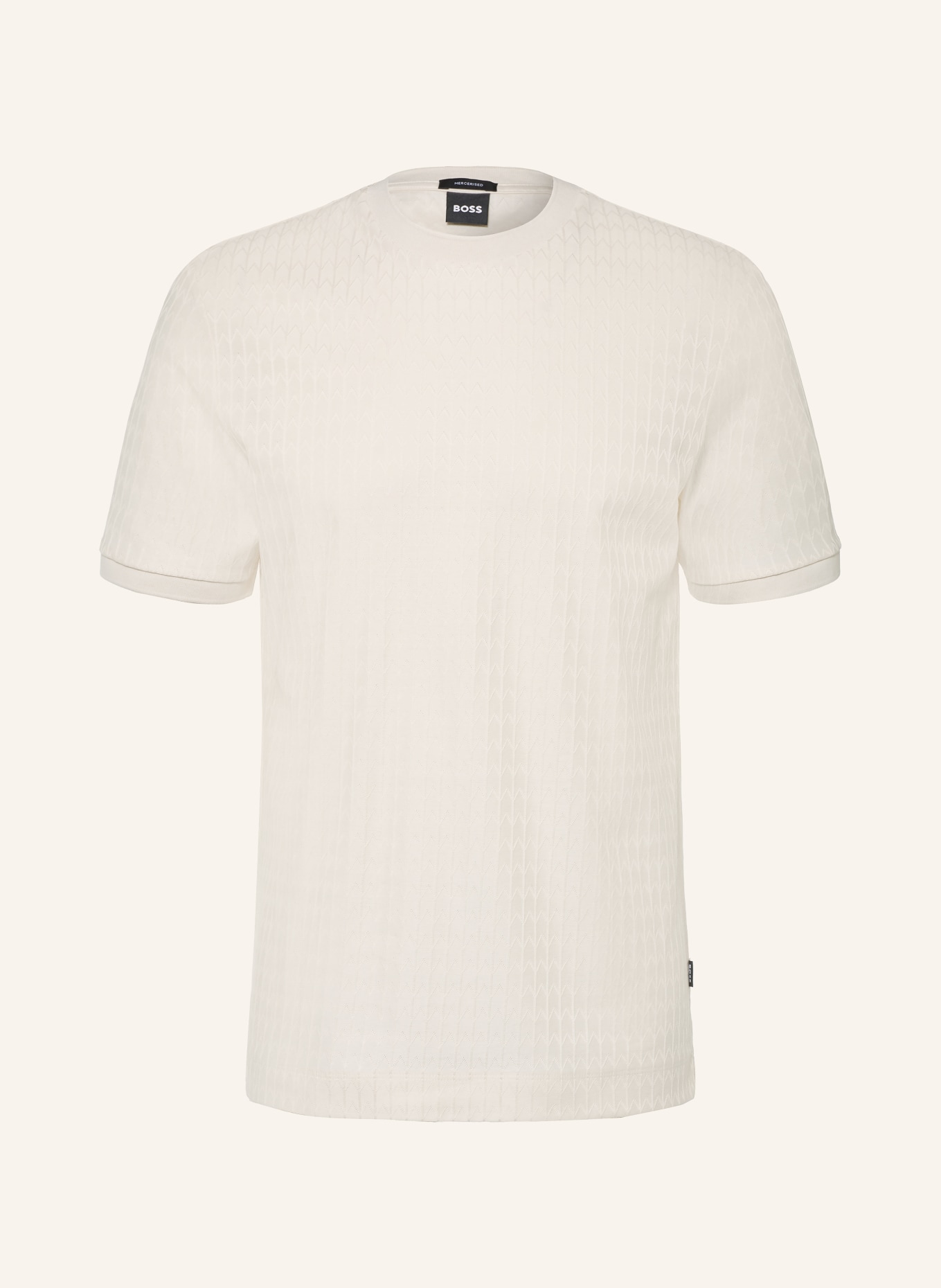 BOSS Tricou THOMPSON: ALB