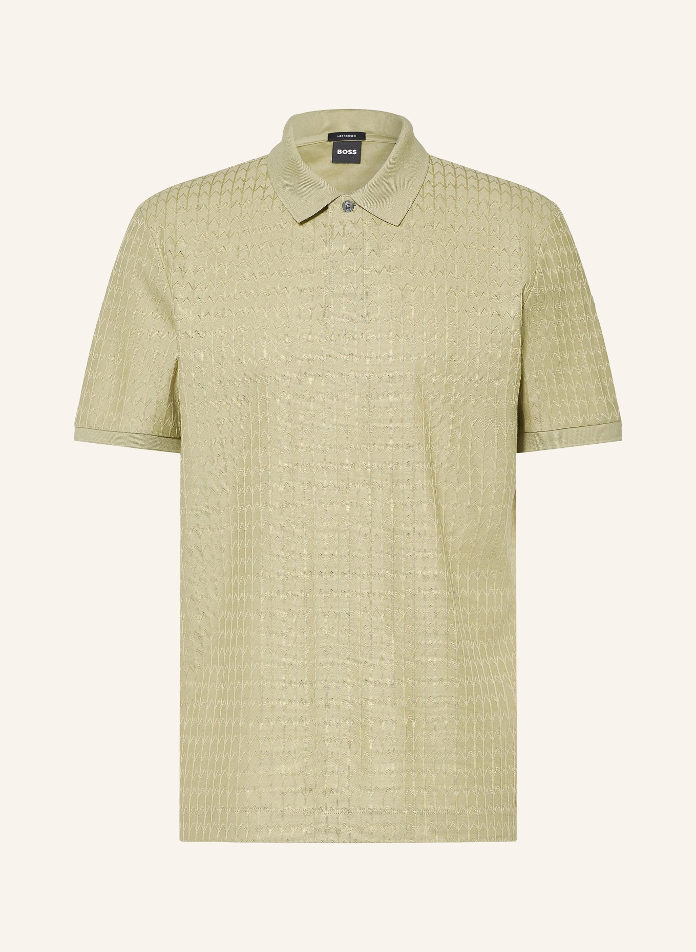BOSS Jersey-polotröja PARLEY: BEIGE