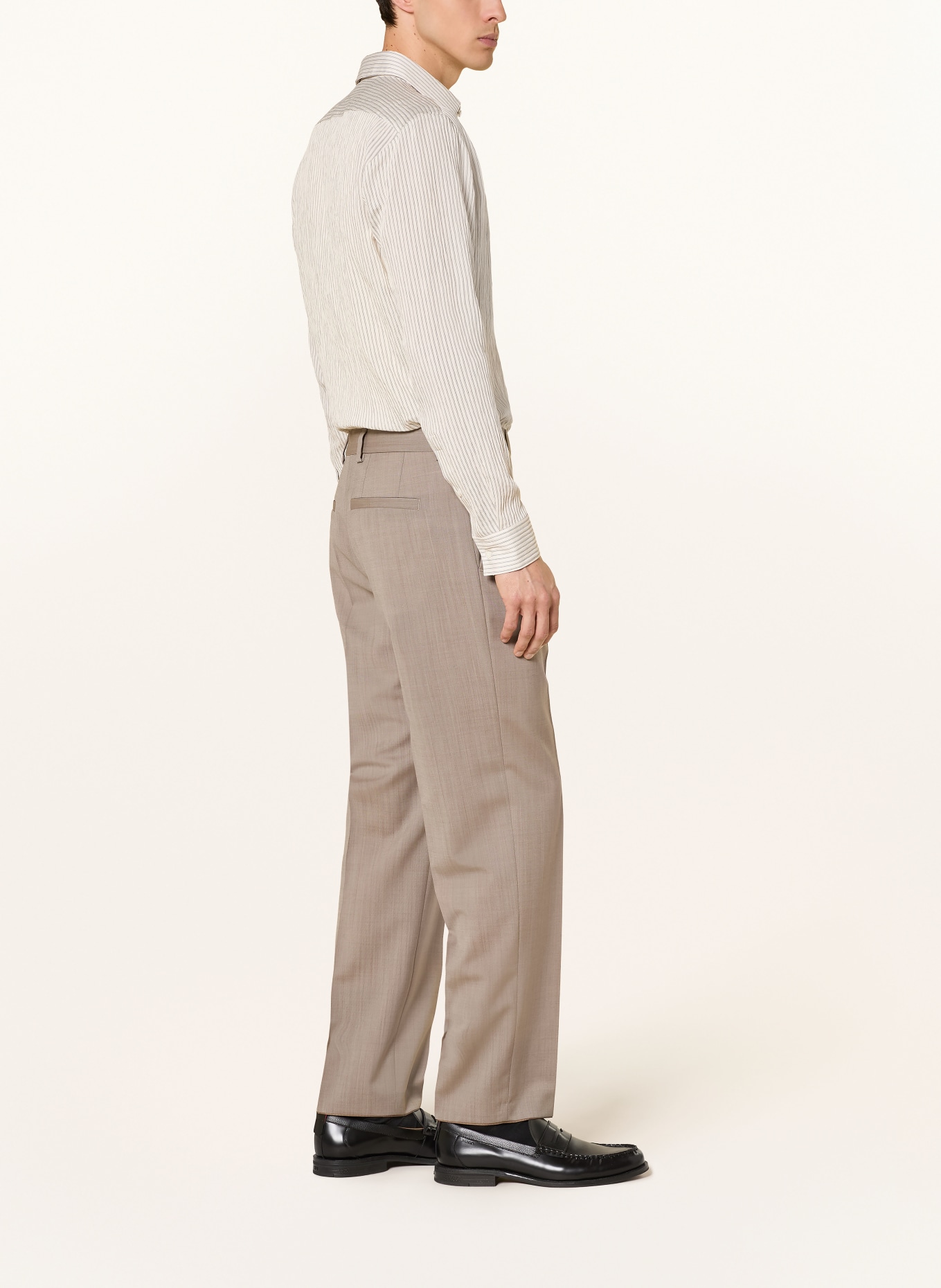 HUGO Anzughose TEAGAN Modern Fit: 928 Beige Overflow