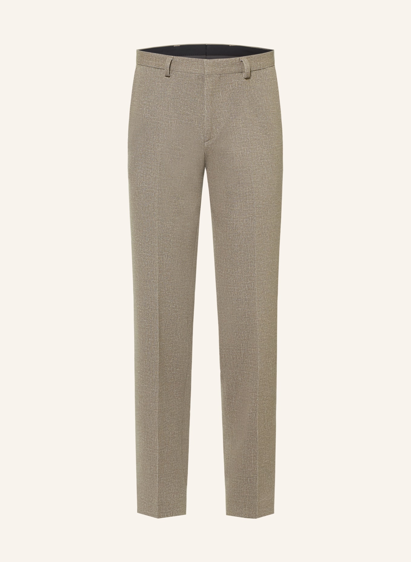 HUGO Spodnie garniturowe HESTEN Extra Slim Fit: 269 MEDIUM BEIGE