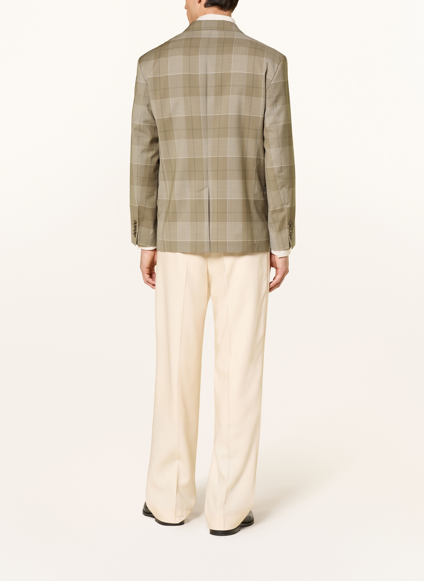 HUGO KANO Modern Fit Blazer: BEIGE / ECRU / TAUPE