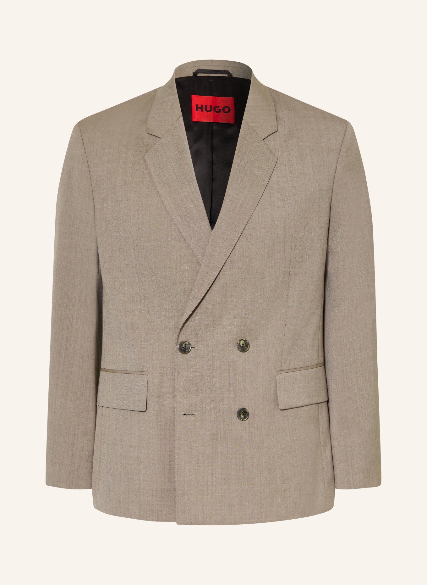 HUGO KARLO Modern Fit Suit Jacket: 928 Beige Overflow