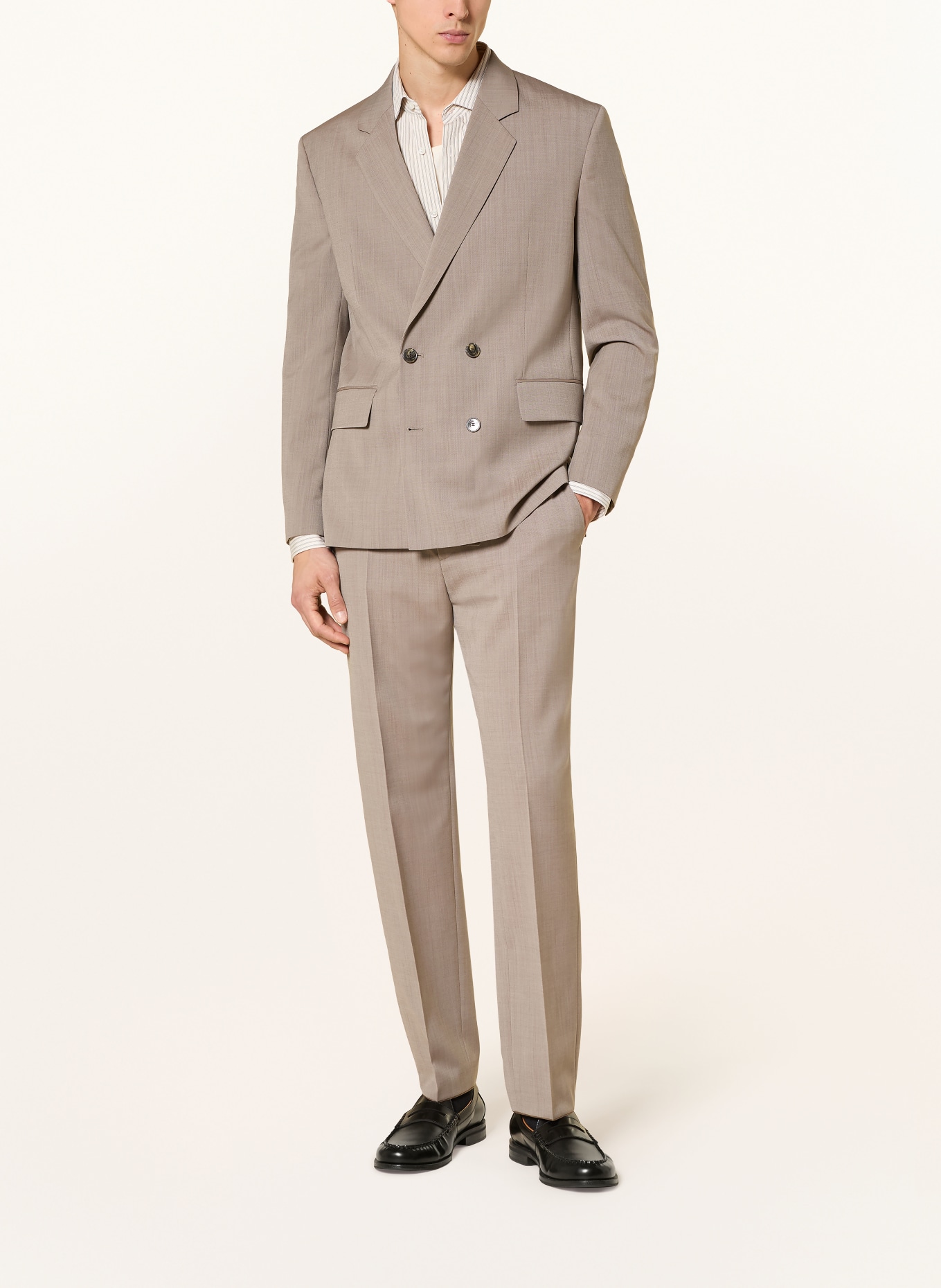 HUGO KARLO Modern Fit Suit Jacket: 928 Beige Overflow