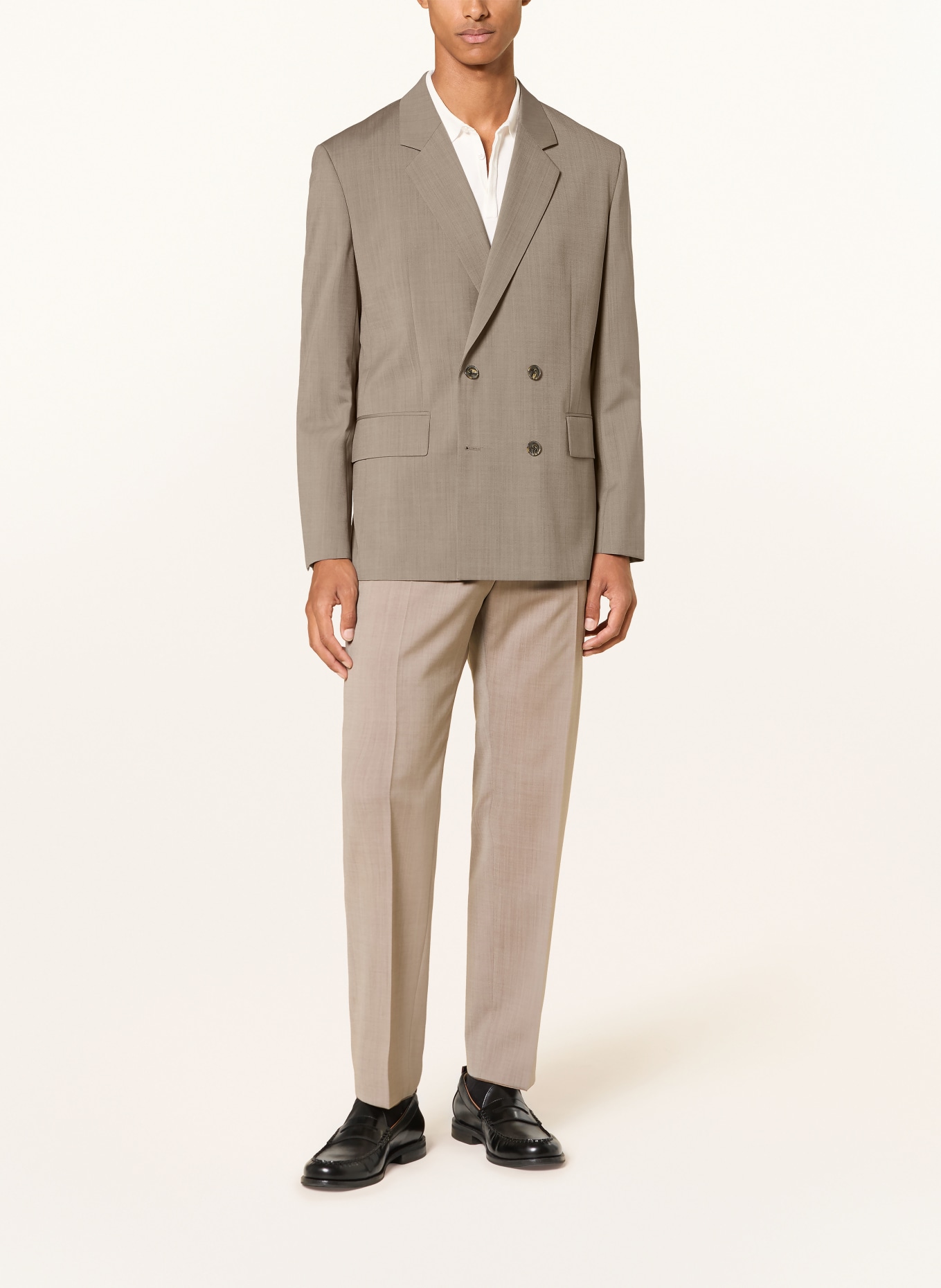 HUGO KARLO Modern Fit Suit Jacket: 928 Beige Overflow