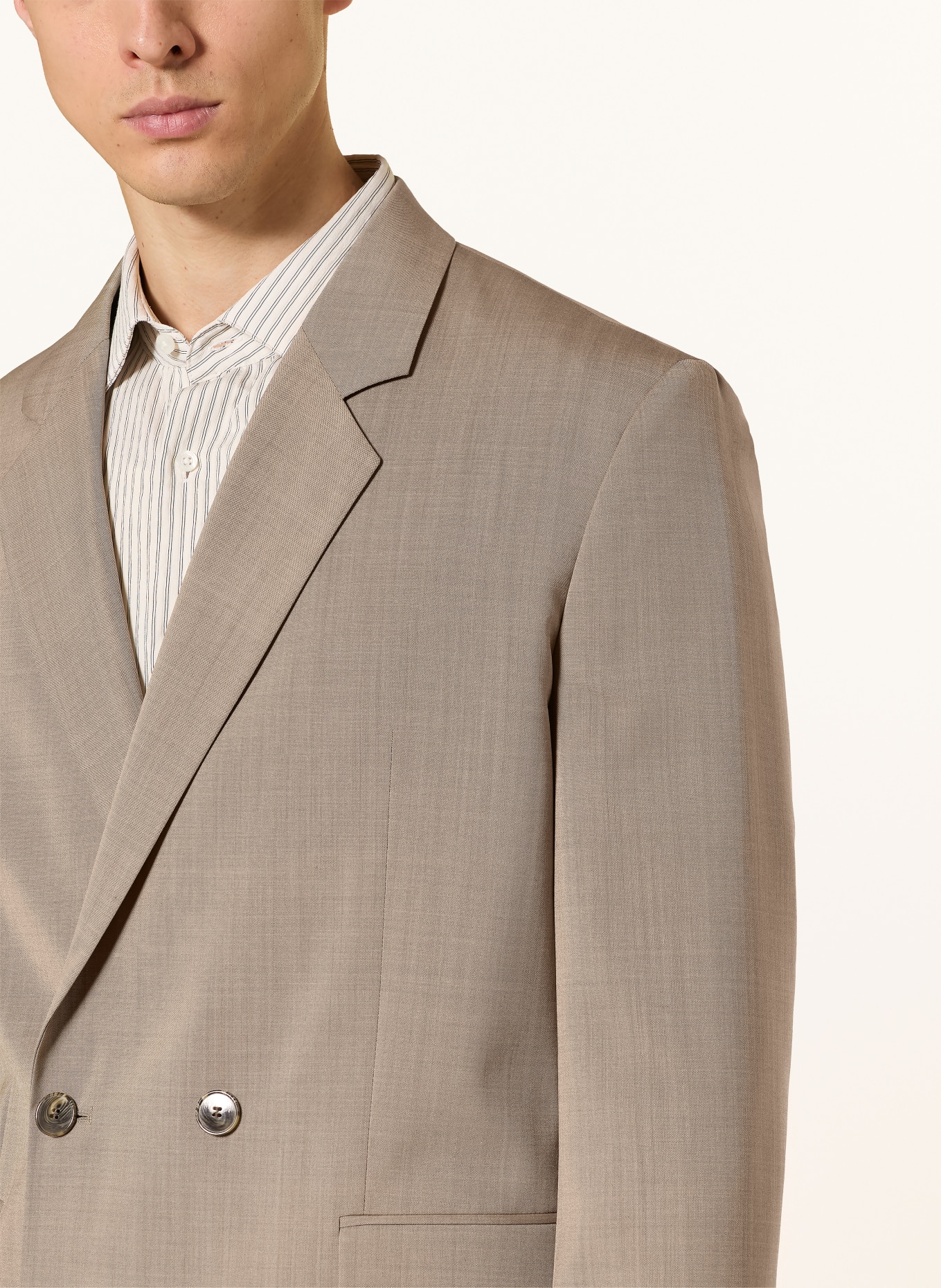 HUGO KARLO Modern Fit Suit Jacket: 928 Beige Overflow