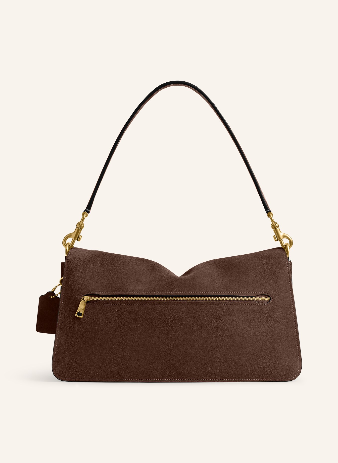 COACH Schoudertas TABBY: MARRON FONCÉ