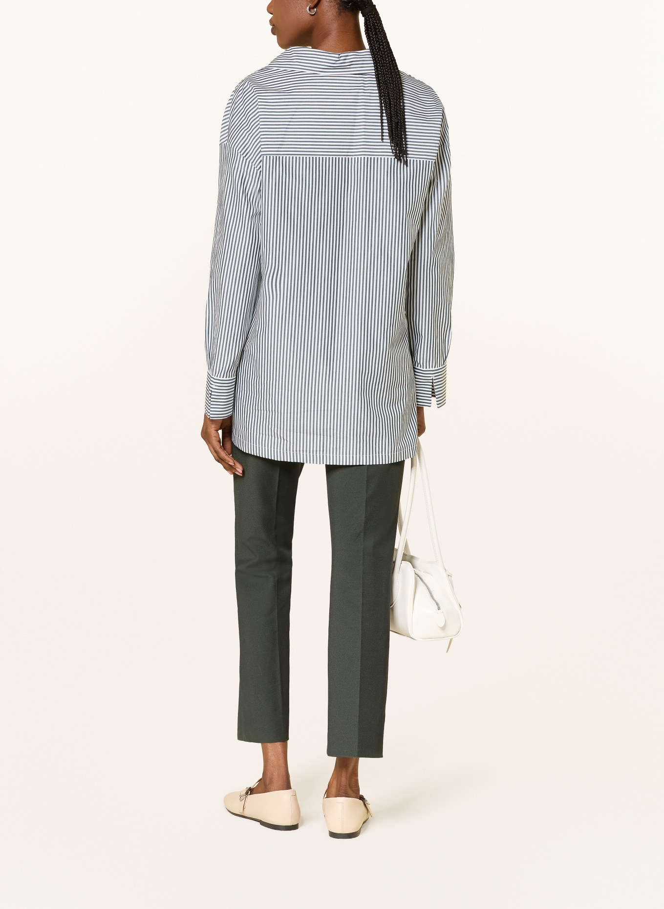 S Max Mara Pants: DARK GREEN