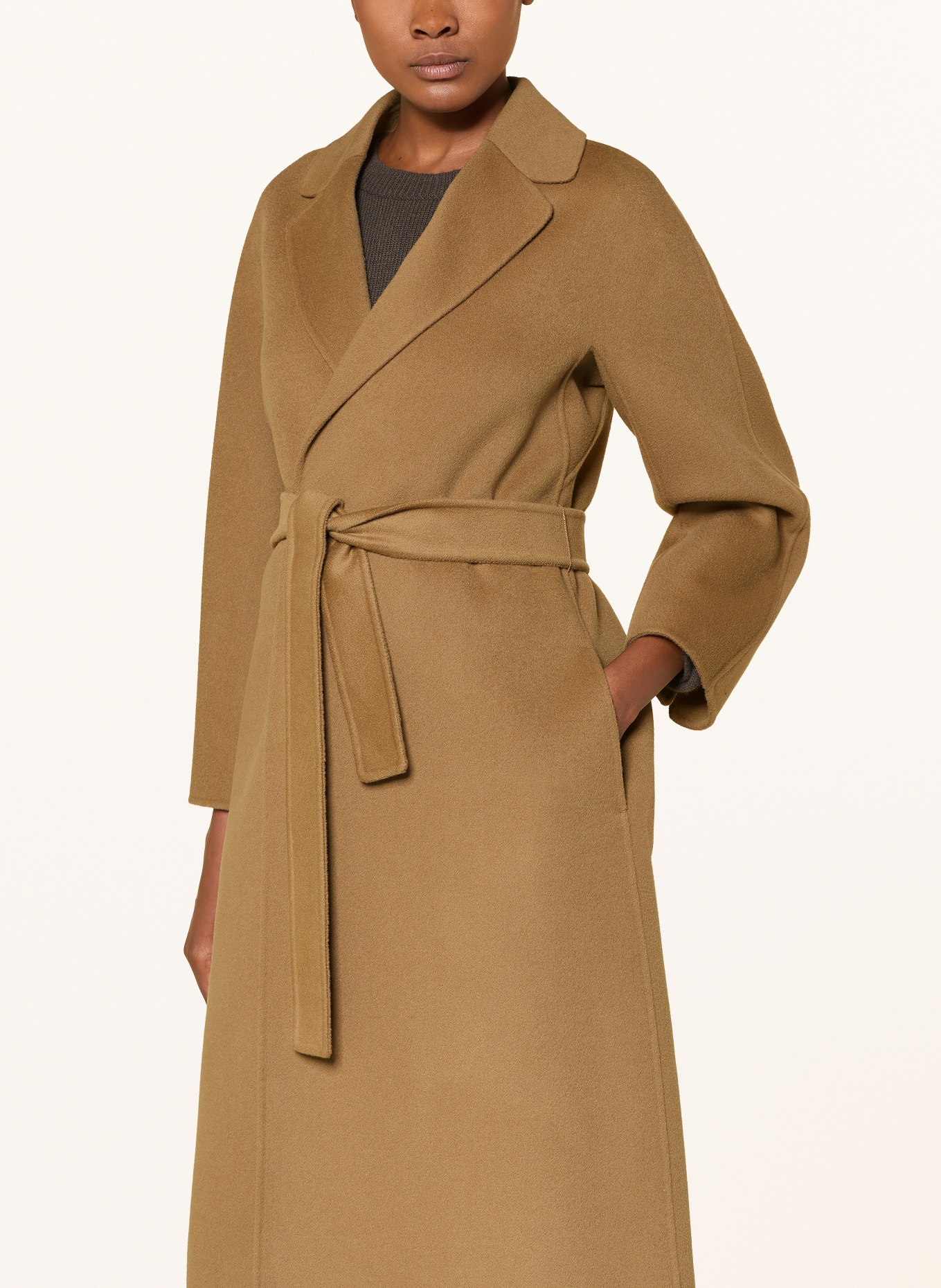 S Max Mara Wollmantel ESTURIA: CAMEL