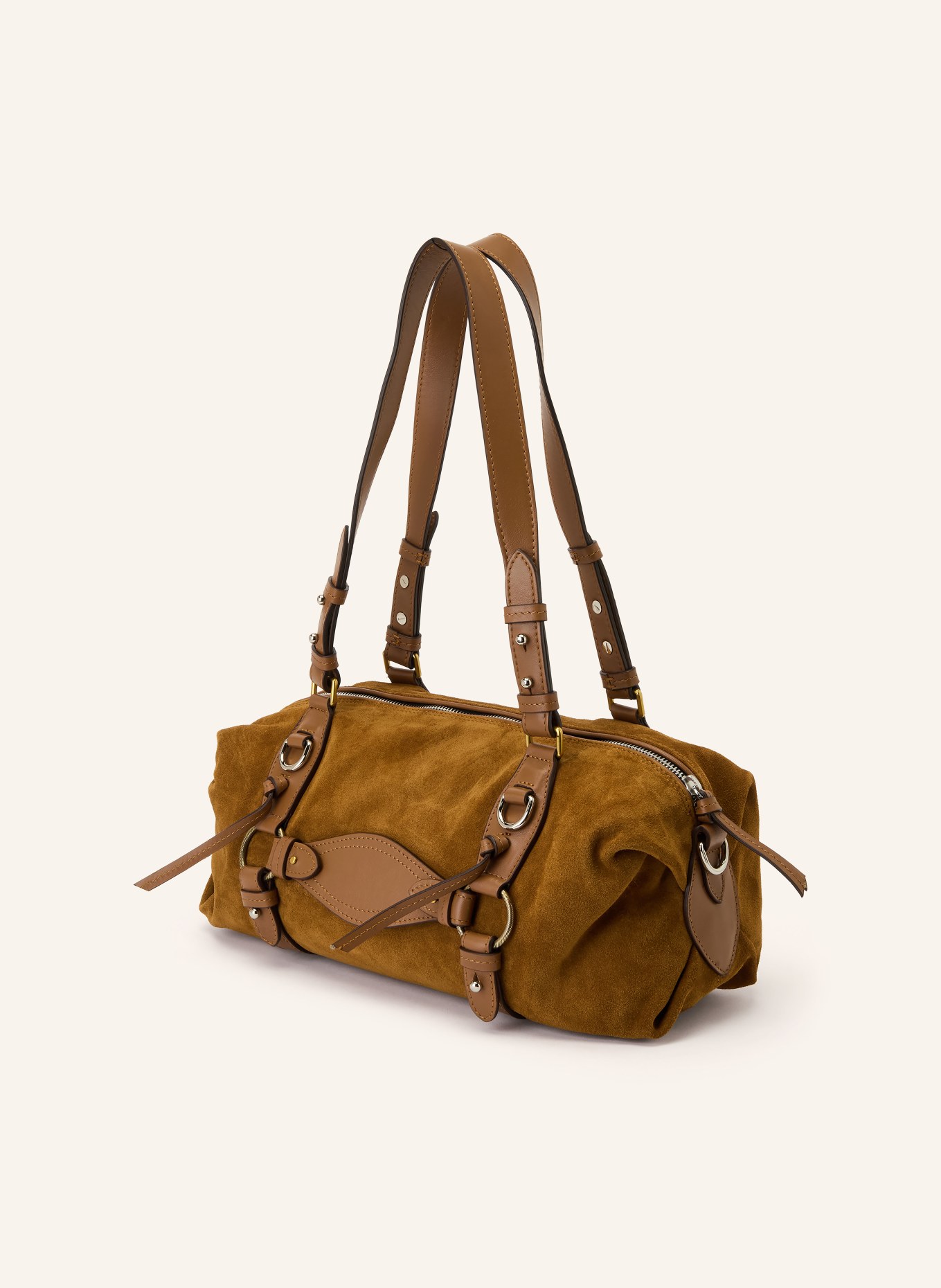 ISABEL MARANT Handtasche TILPA MINI: CAMEL / BRAUN