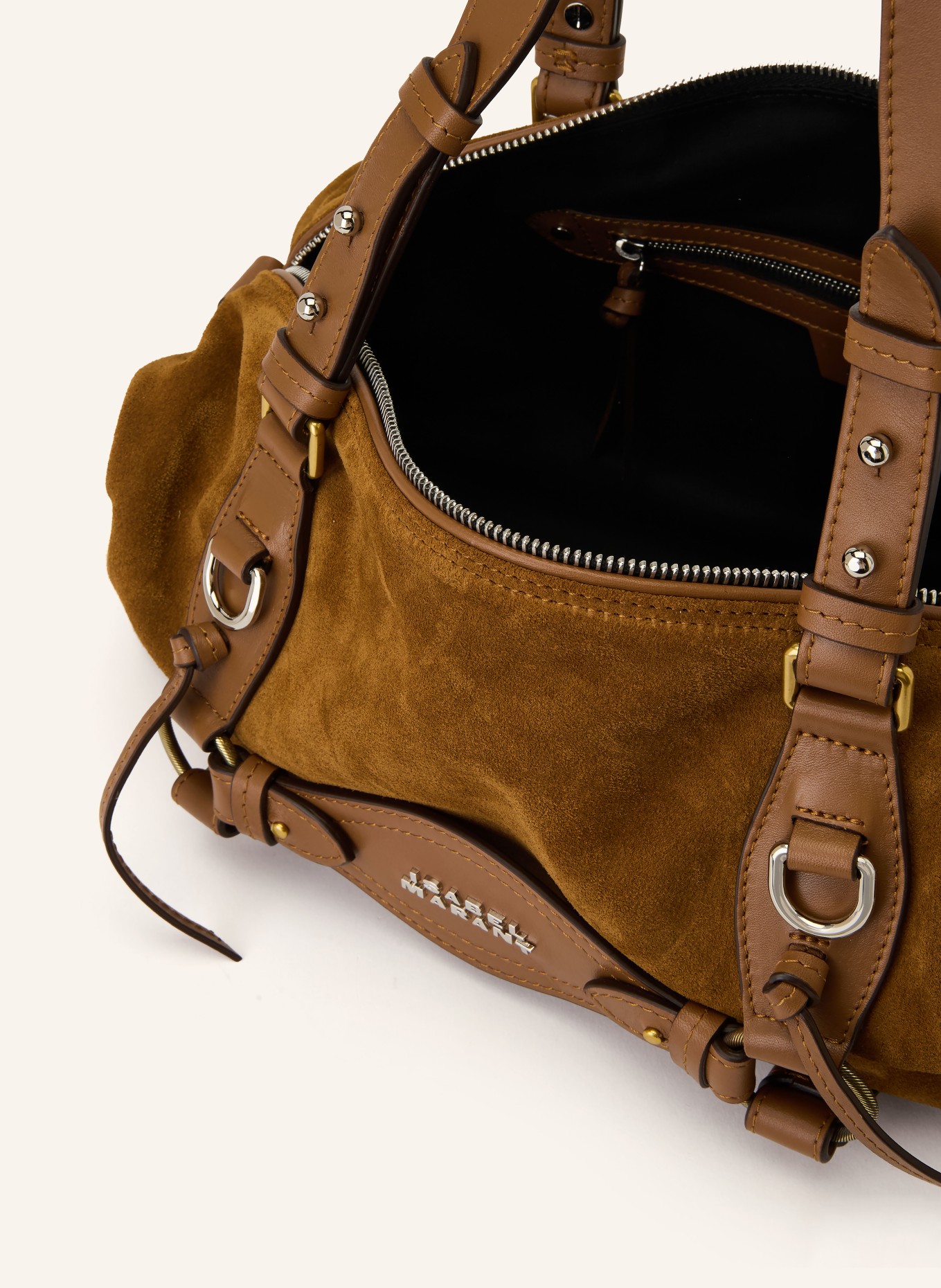 ISABEL MARANT Handtasche TILPA MINI: CAMEL / BRAUN