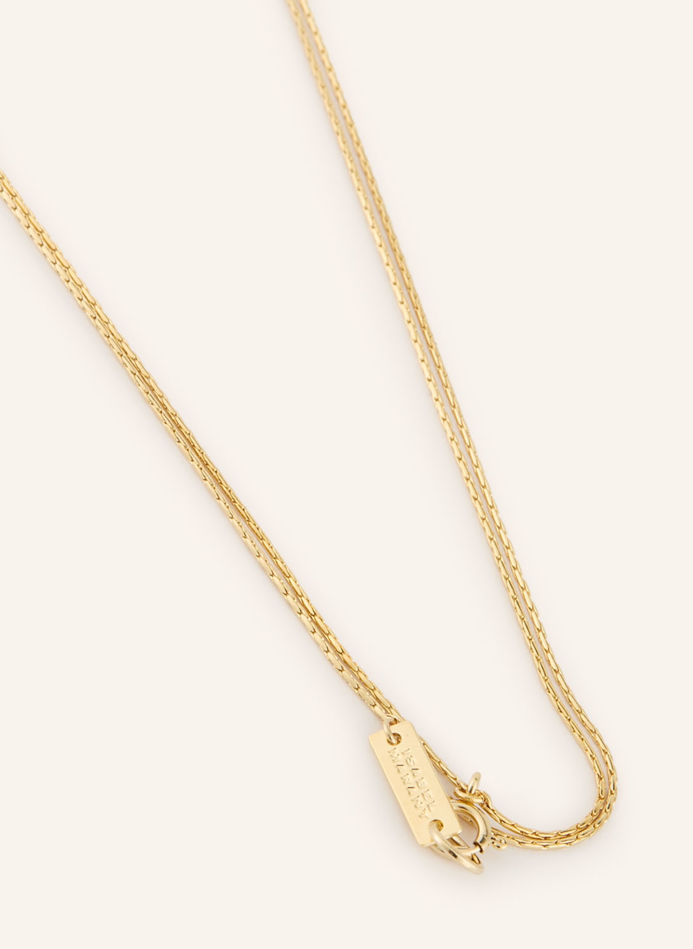 ISABEL MARANT Necklace SHORT NECKLACE: GOLD / WHITE