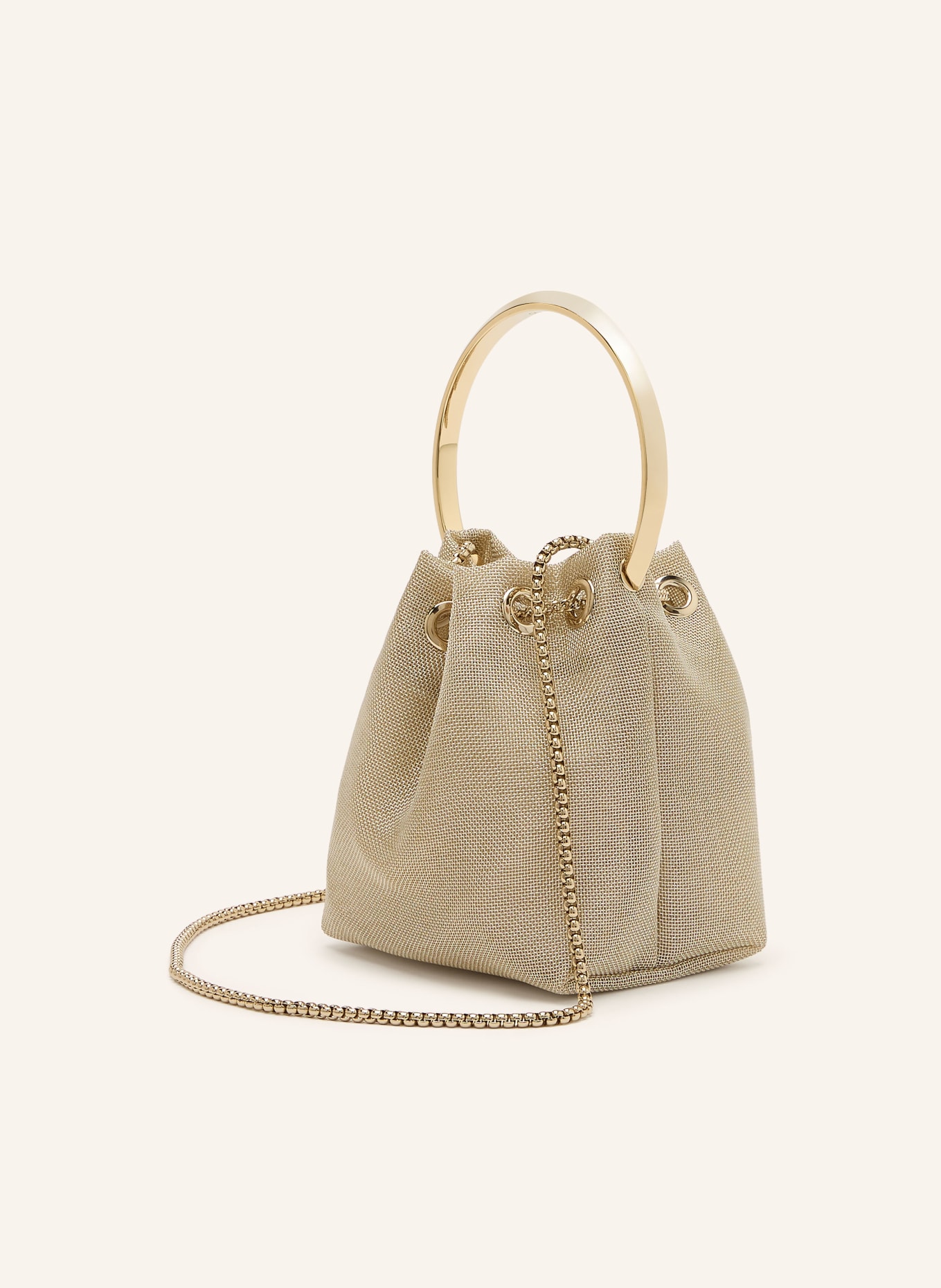 JIMMY CHOO Listonoszka BON BON MINI: ZŁOTY