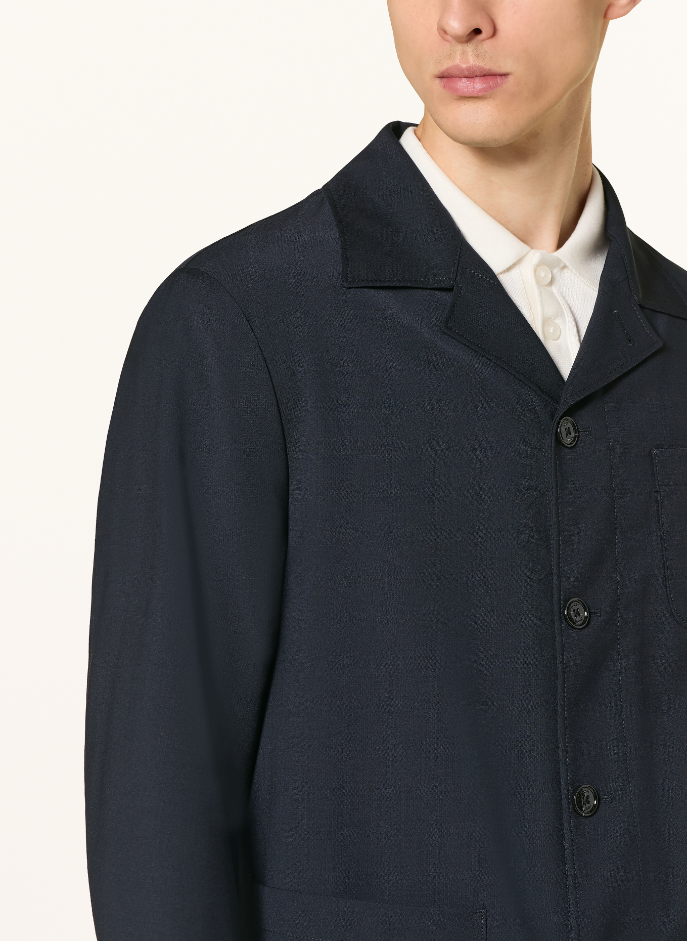 JOOP! Overshirt HOTCAT: TMAVĚ MODRÁ