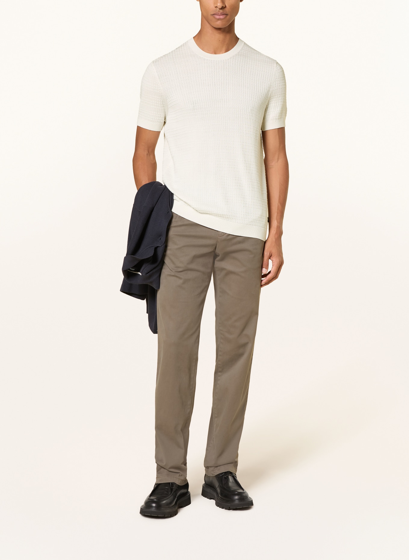 JOOP! Strickshirt ELIO: WEISS