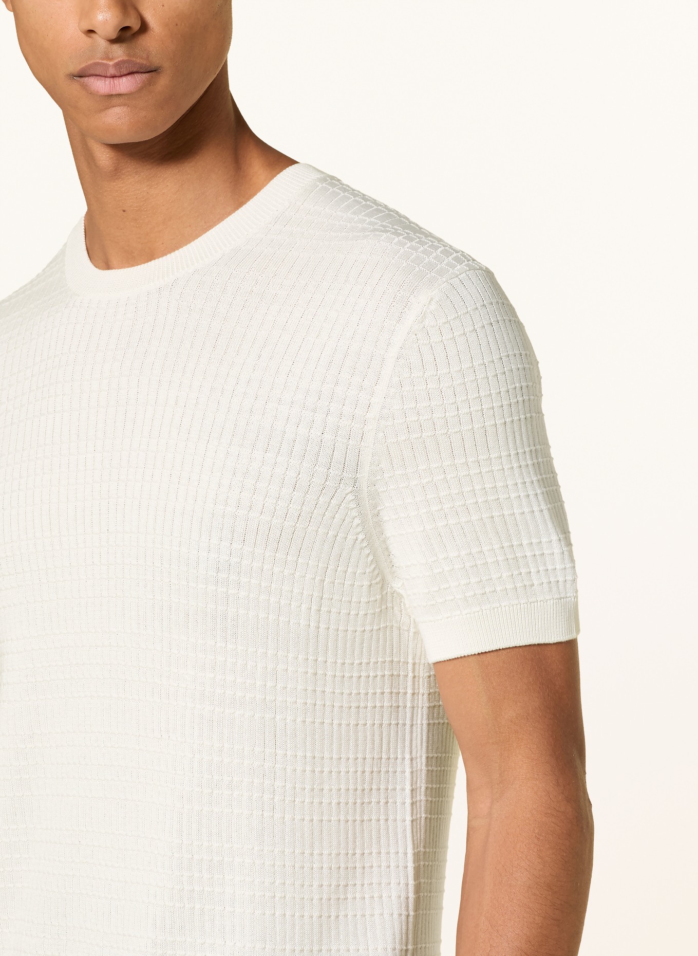 JOOP! Strickshirt ELIO: WEISS