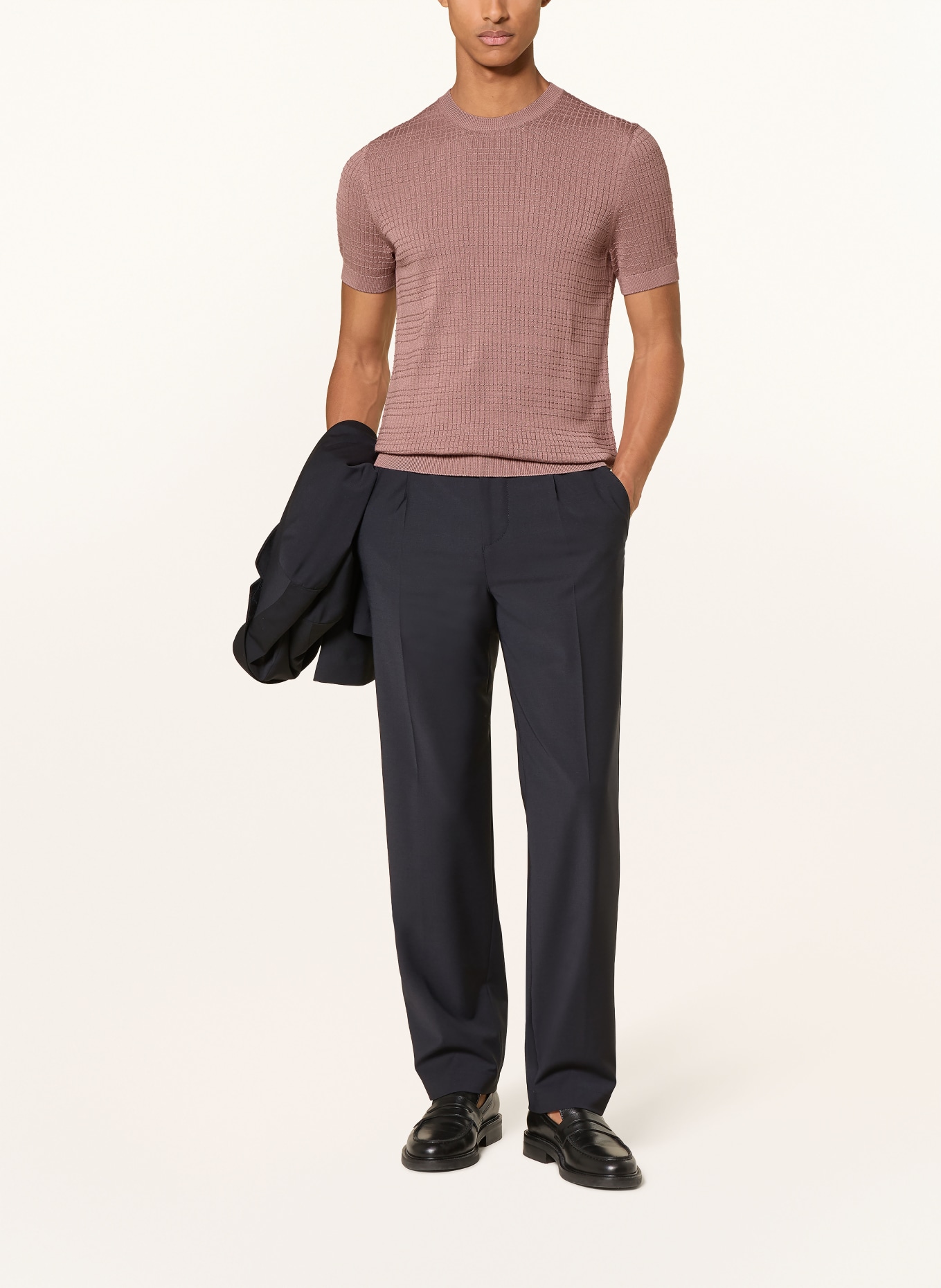 JOOP! ELIO Knit Shirt: DUSKY PINK