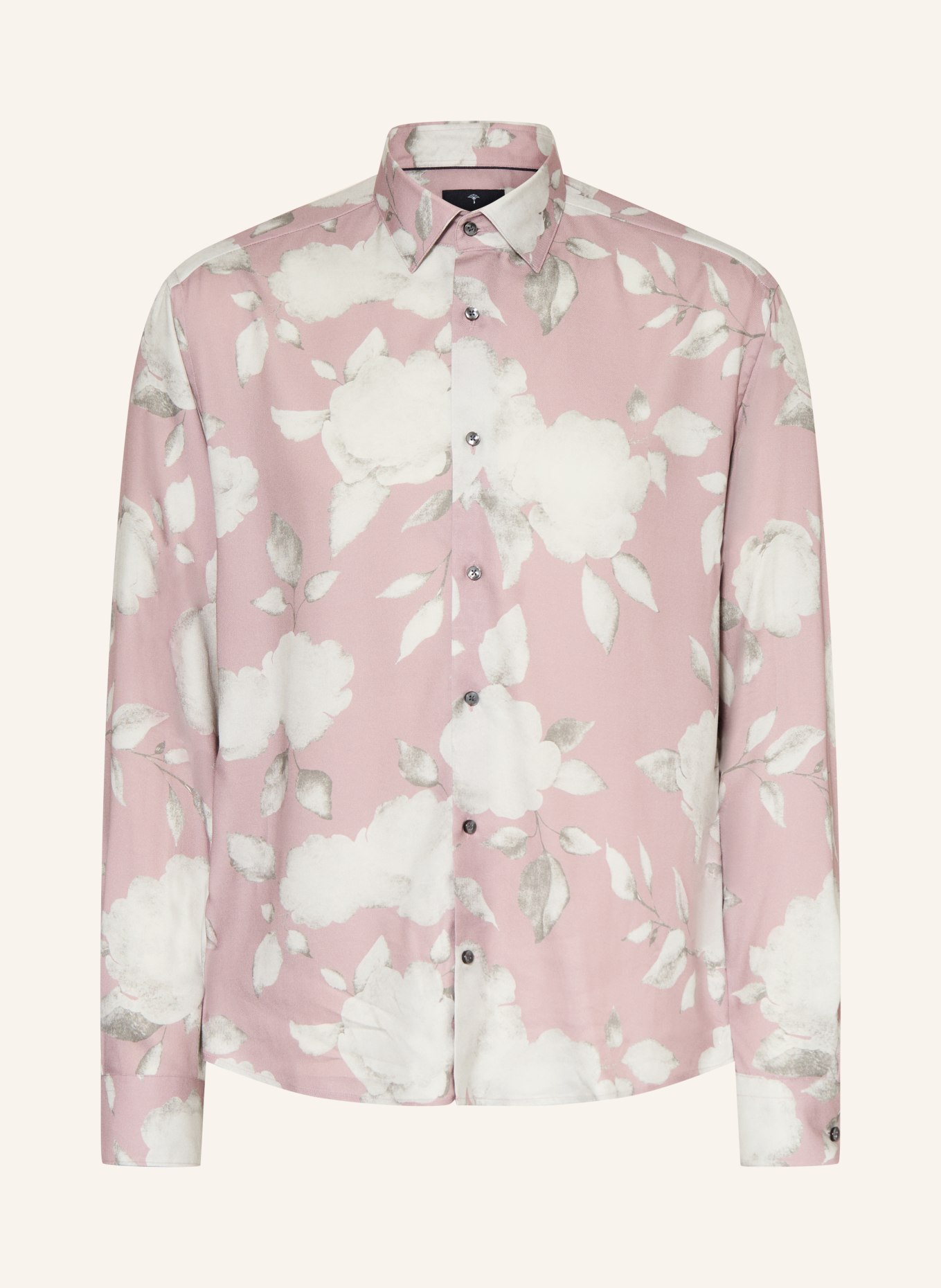 JOOP! MILES Loose Fit Shirt: DUSKY PINK / TAUPE / LIGHT GRAY