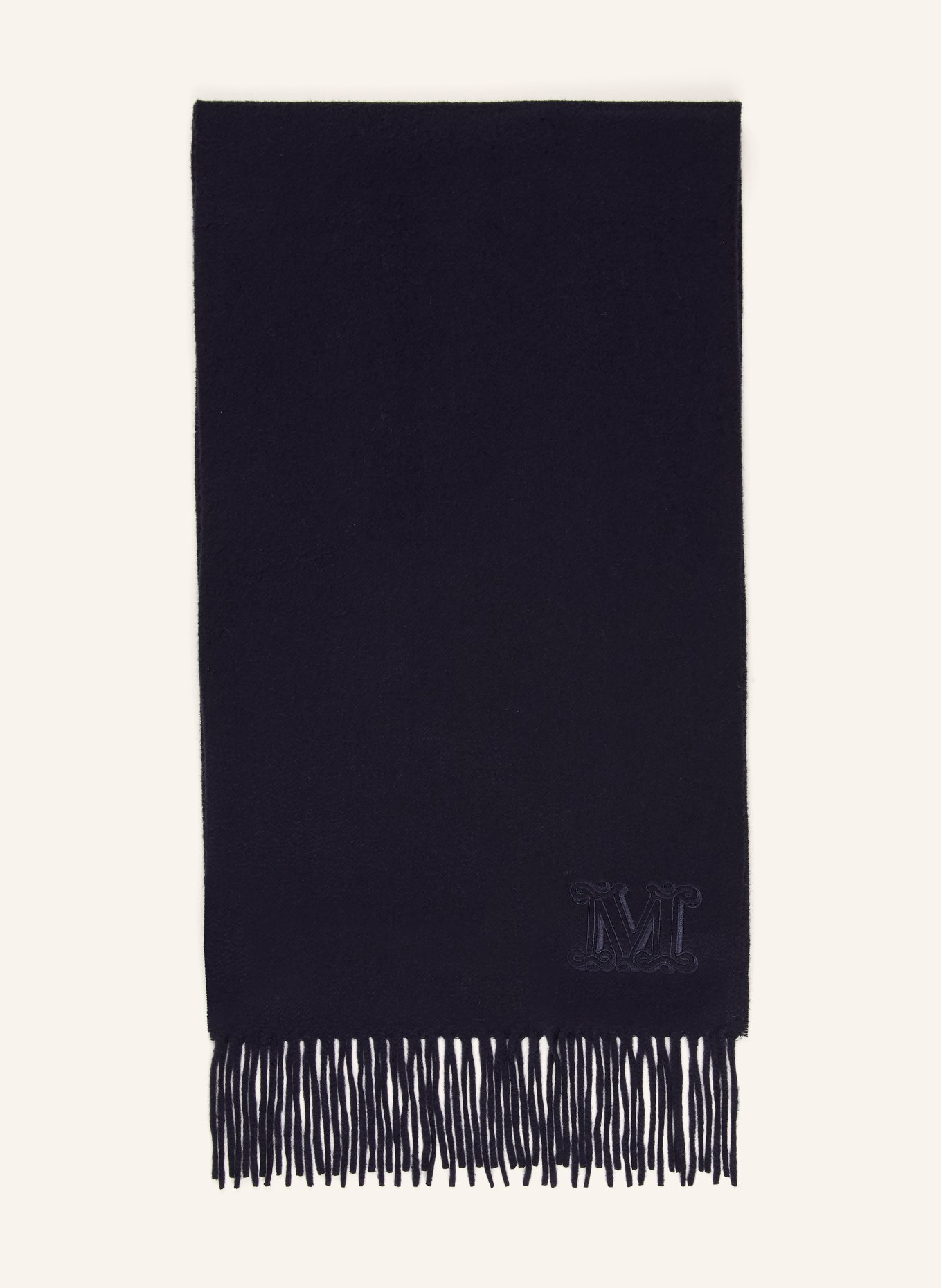 Max Mara DALIA Cashmere Scarf: DARK BLUE