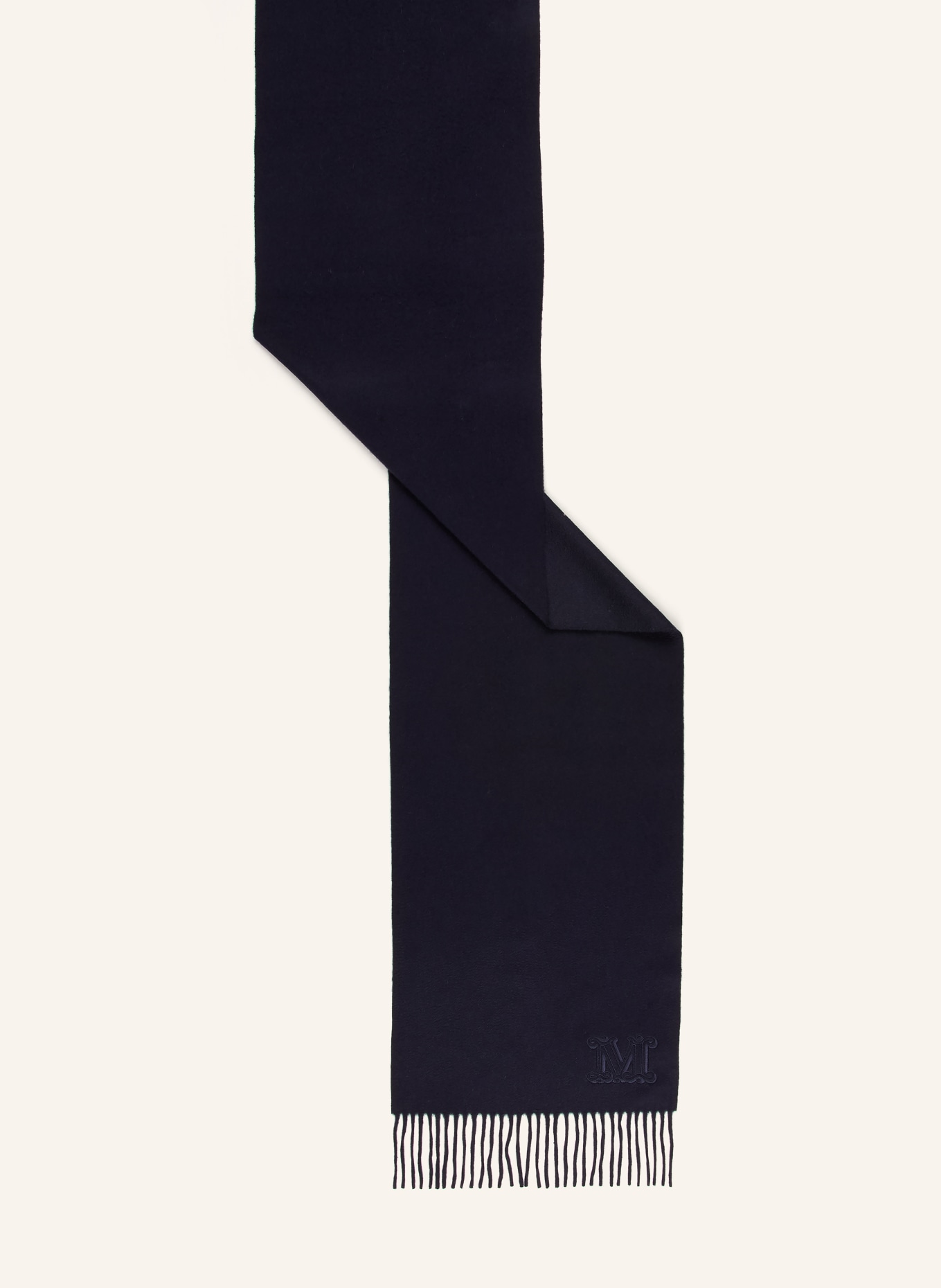 Max Mara DALIA Cashmere Scarf: DARK BLUE