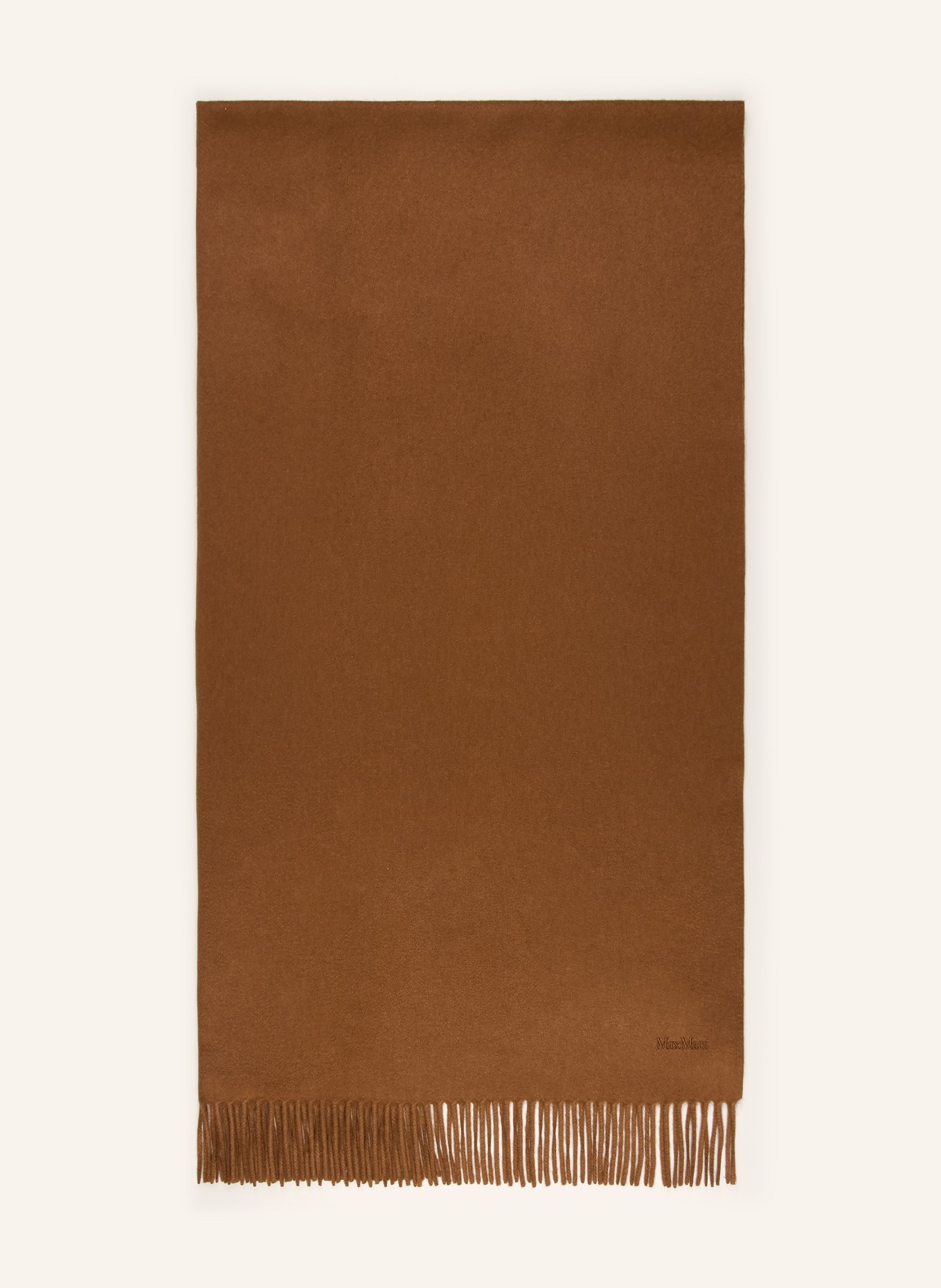 Max Mara Cashmere-Schal BACI: COGNAC