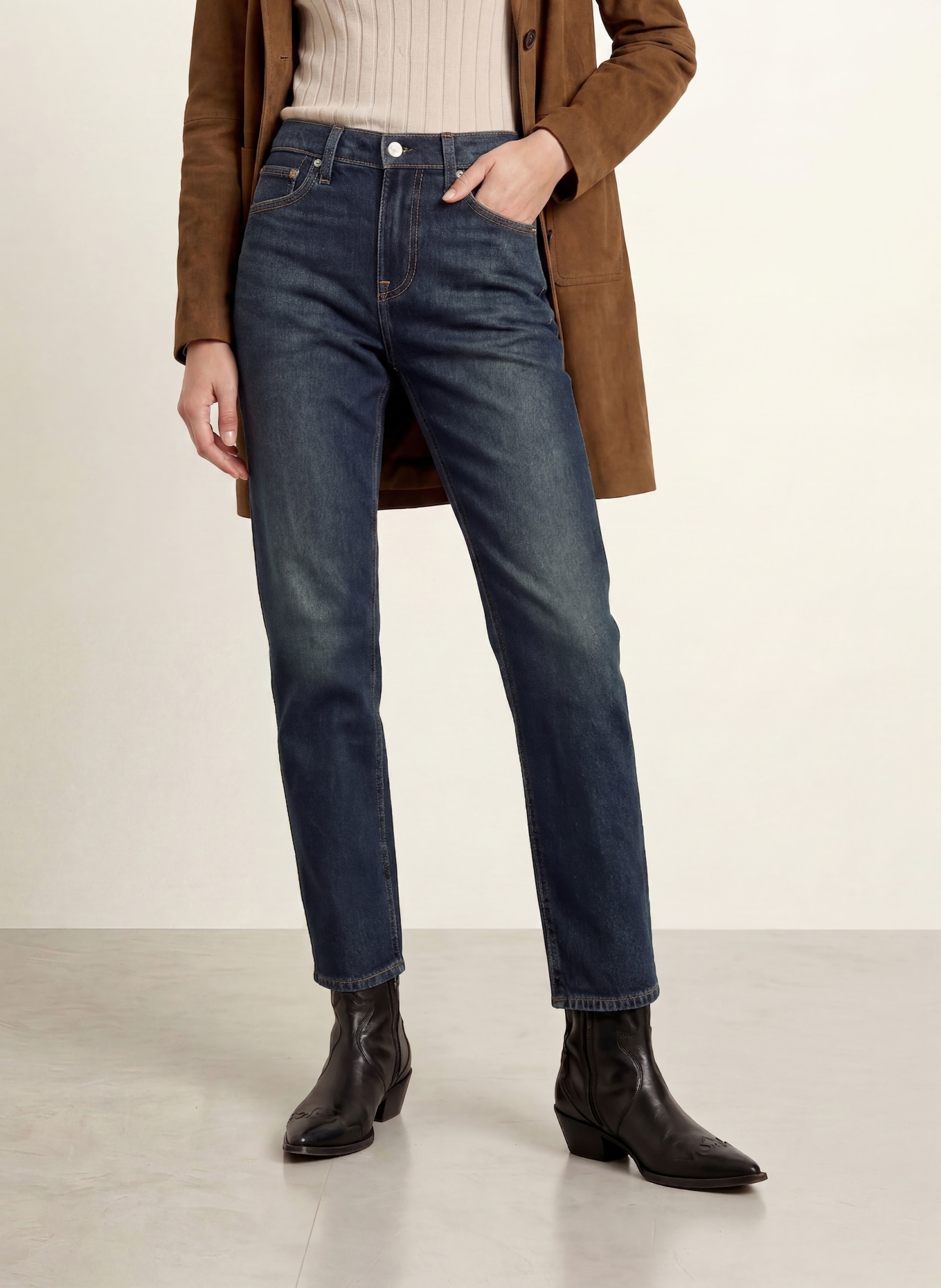 Levi's® Skinny džíny WEDGIE SLIM: 02 Dark Indigo - Worn In