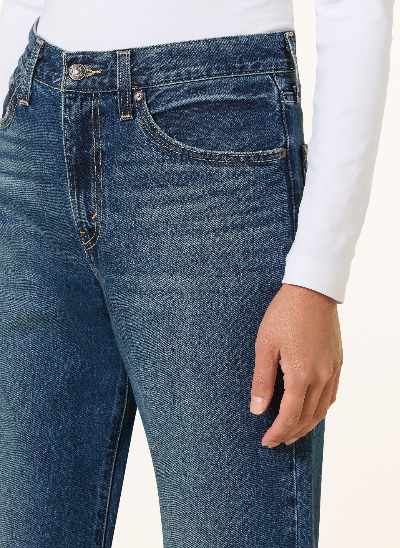 Levi's® Straight jeans EASY DAD FREE LUNCH: 04 Dark Indigo - Worn In