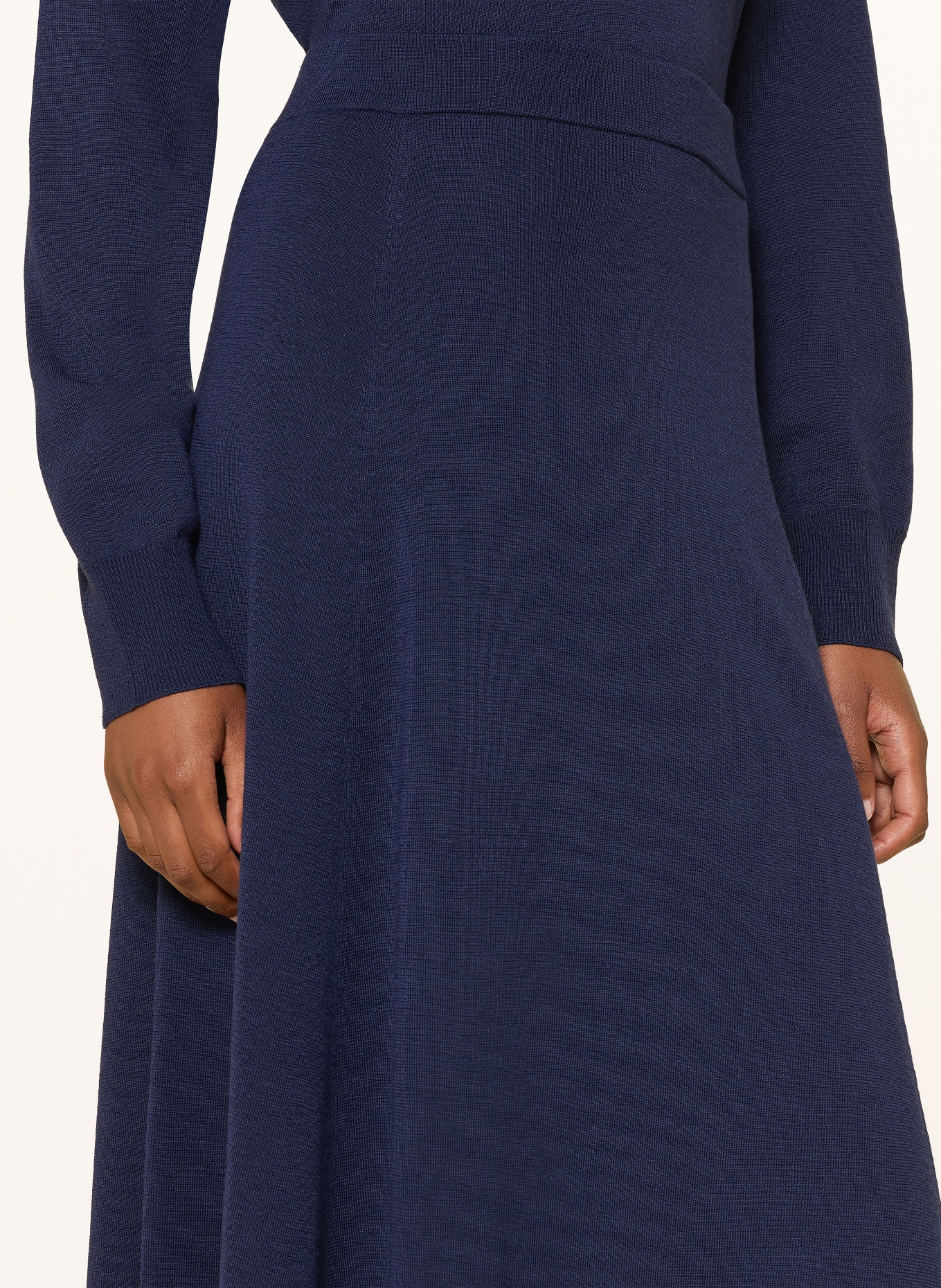 windsor. Knit skirt: DARK BLUE