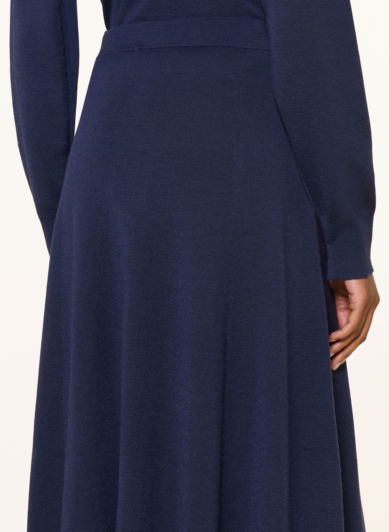 windsor. Knit skirt: DARK BLUE