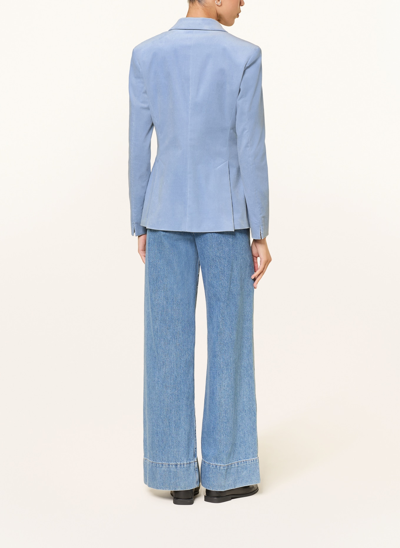 windsor. Corduroy blazer: LIGHT BLUE