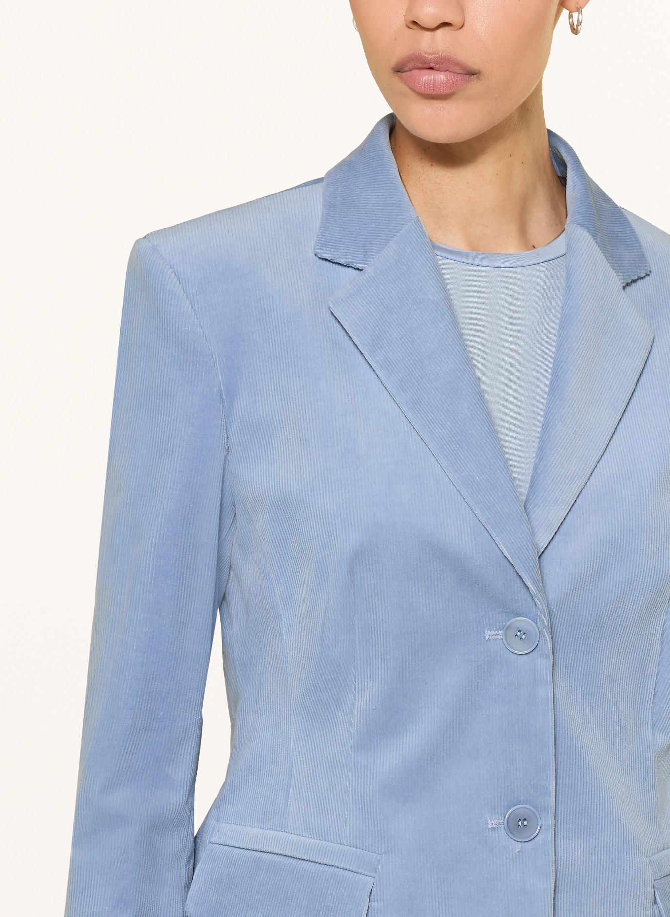 windsor. Corduroy blazer: LIGHT BLUE