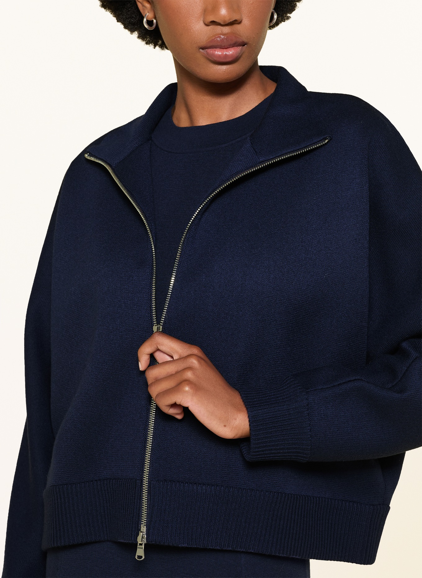 windsor. Gilet: BLEU FONCÉ